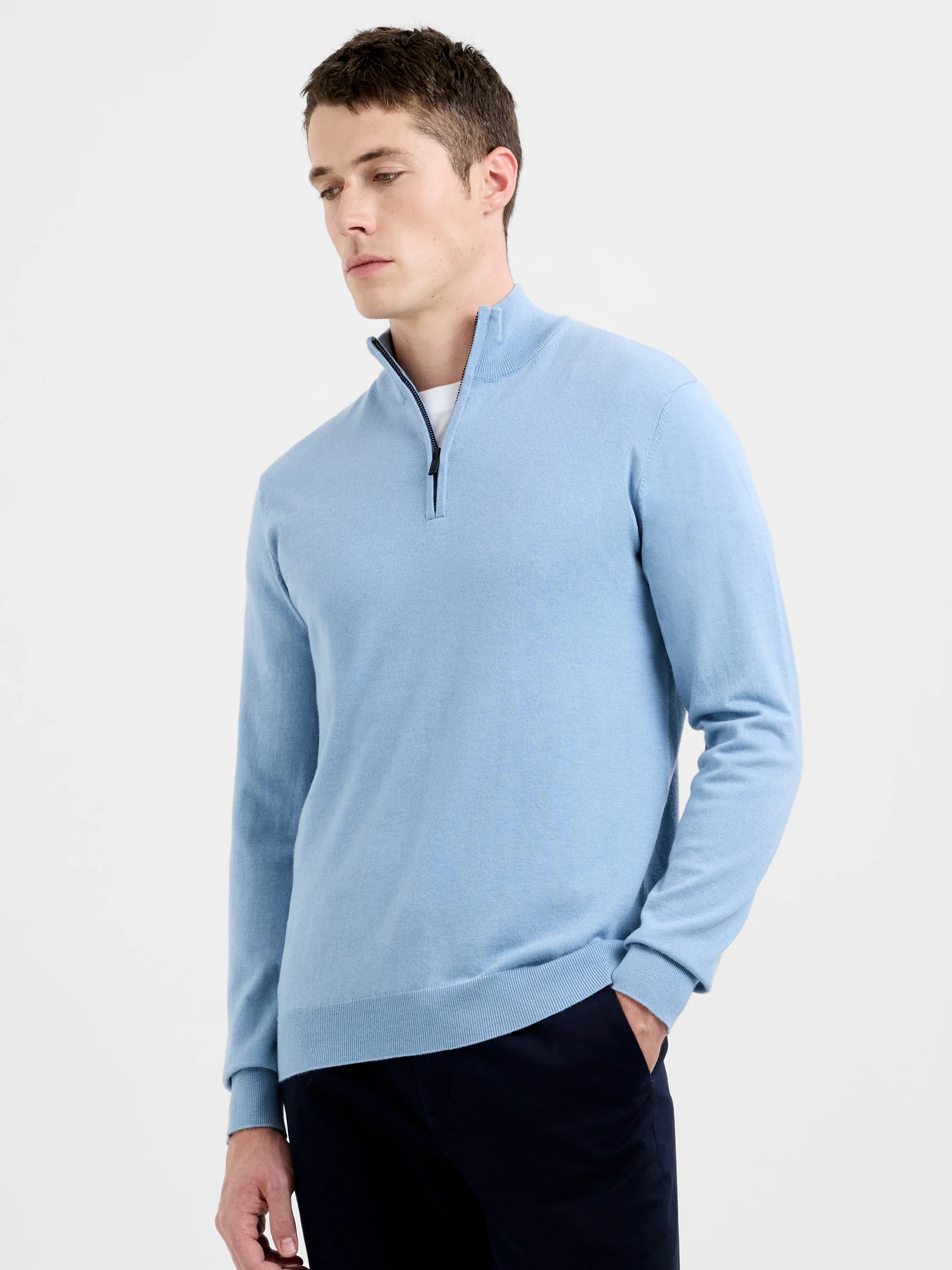 Half Zip Knitted Jumper - Image 2