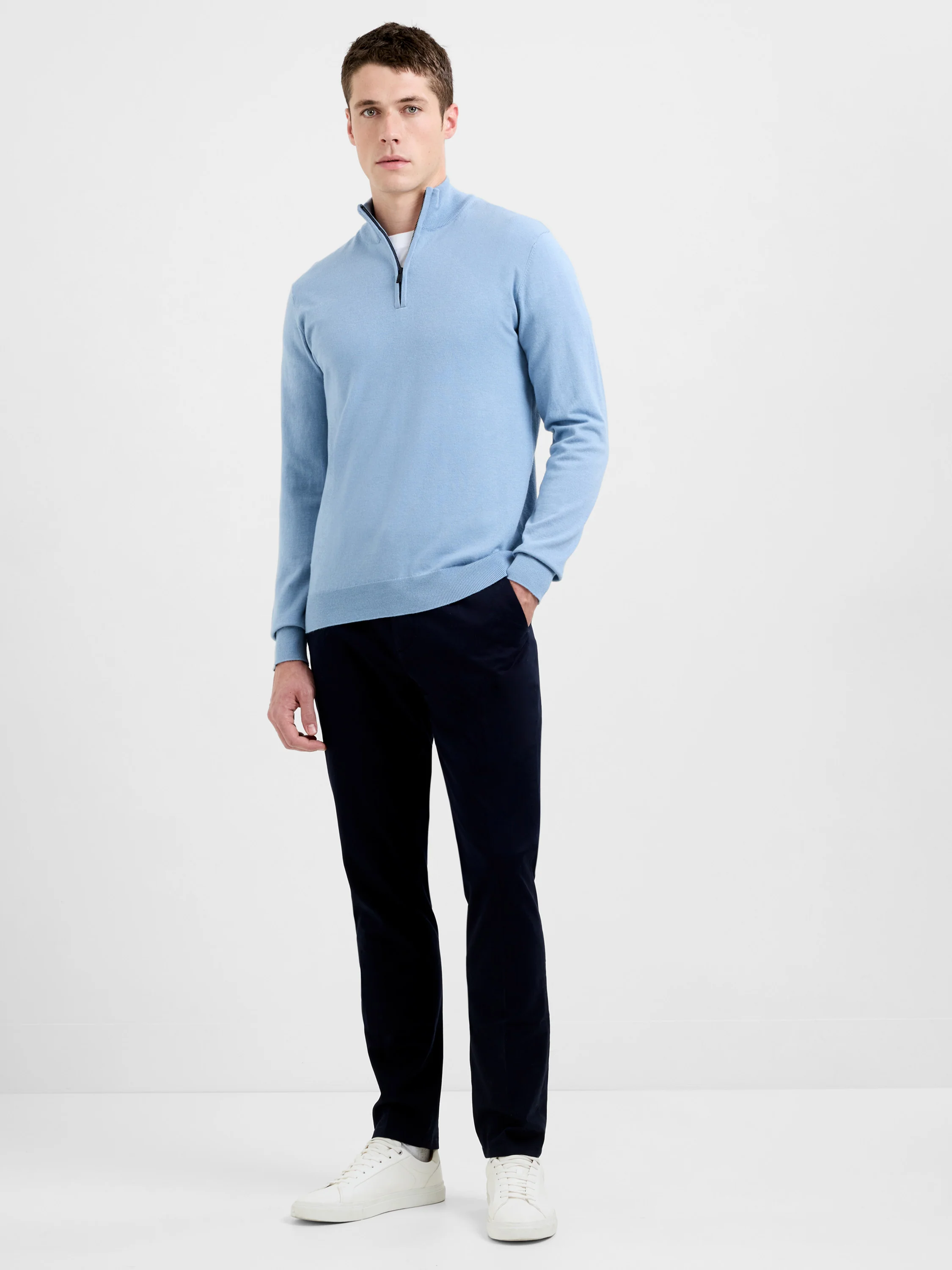 Half Zip Knitted Jumper - Image 3
