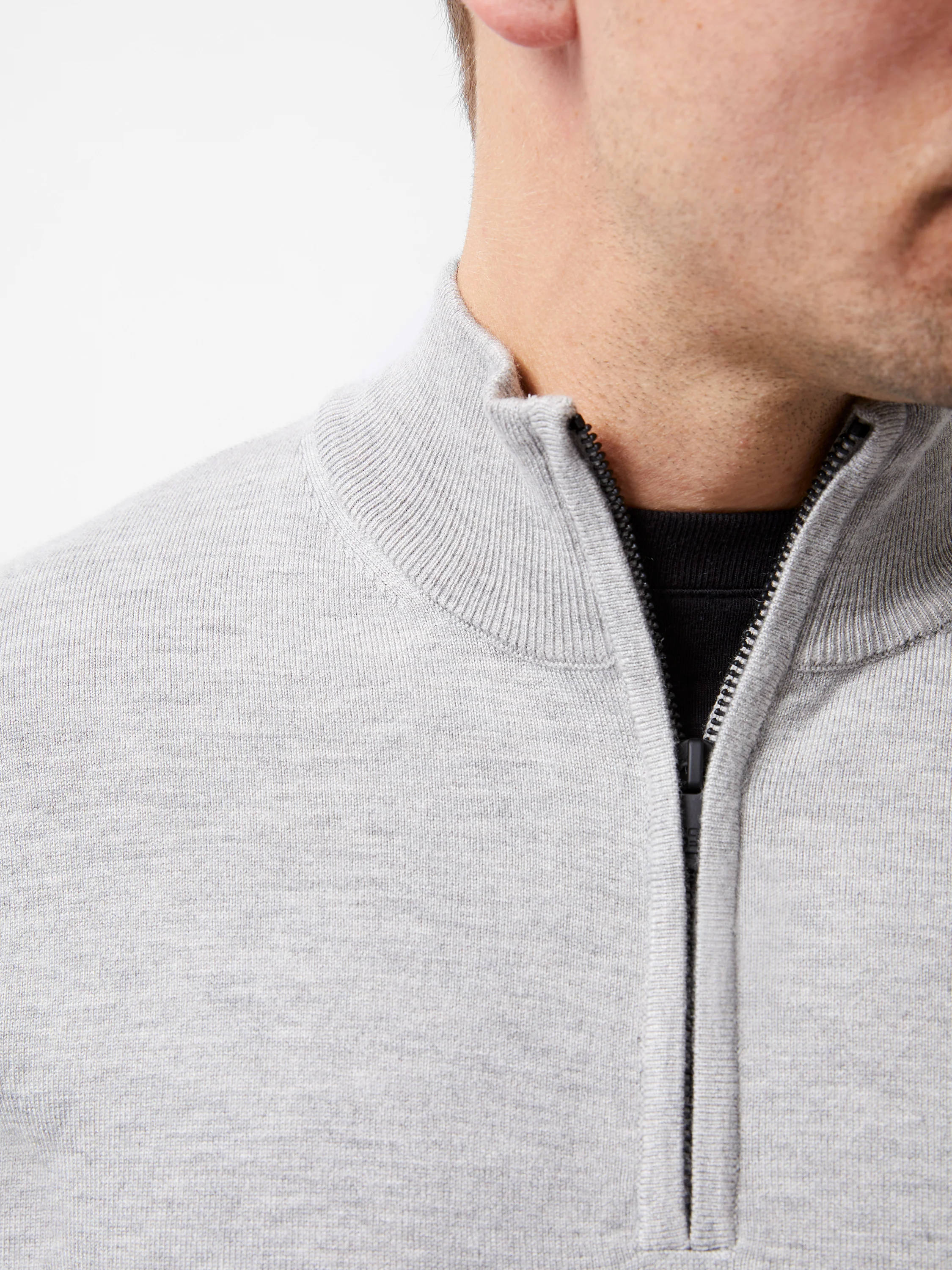 Half Zip Knitted Jumper - Image 3