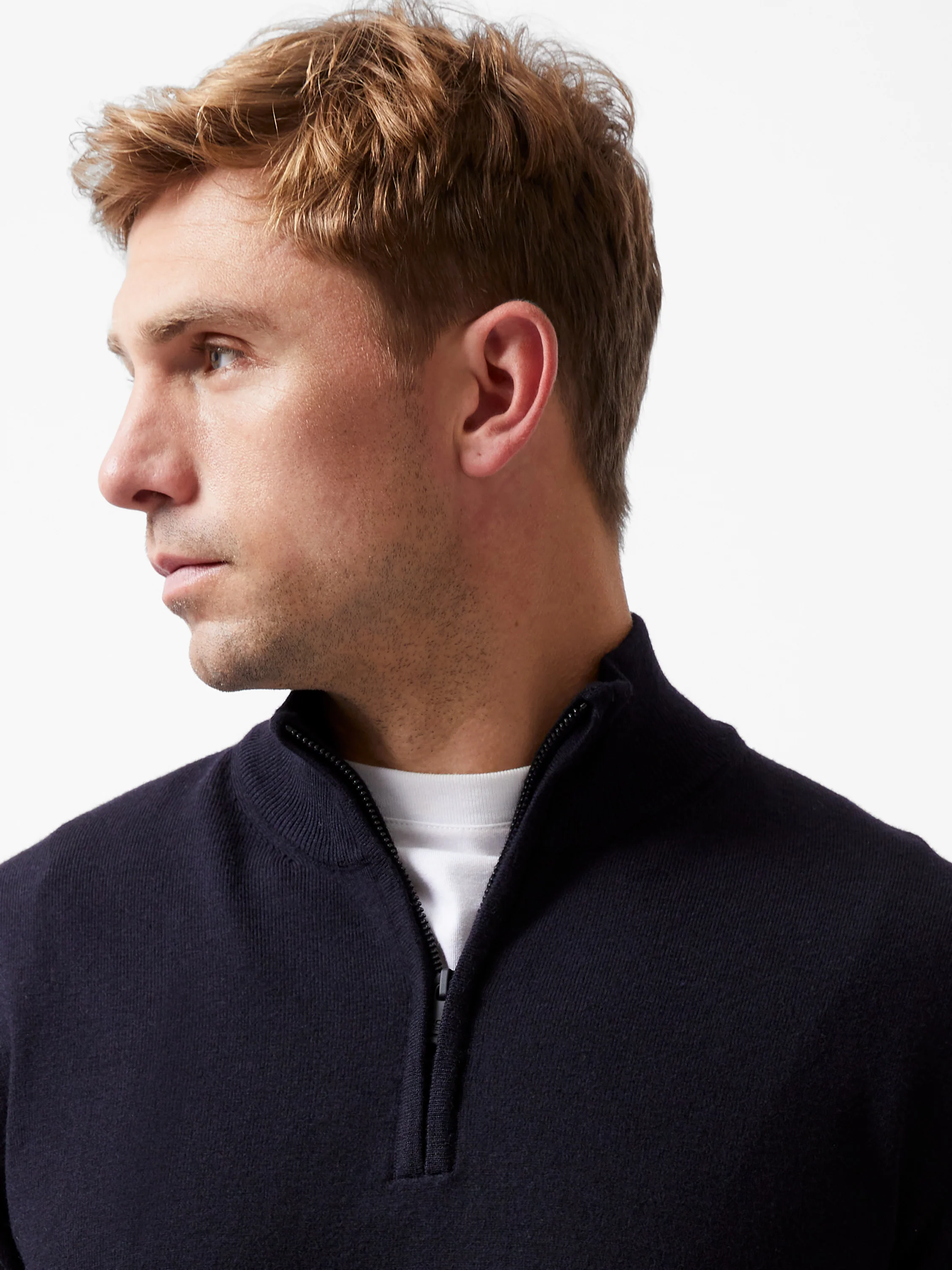 Half Zip Knitted Jumper - Image 3