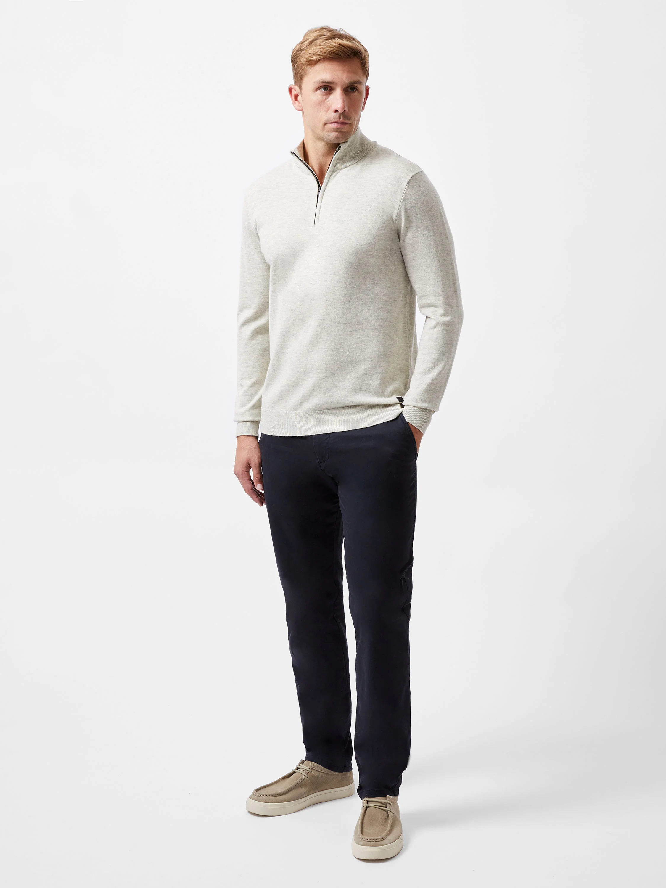 Half Zip Knitted Jumper - Image 4