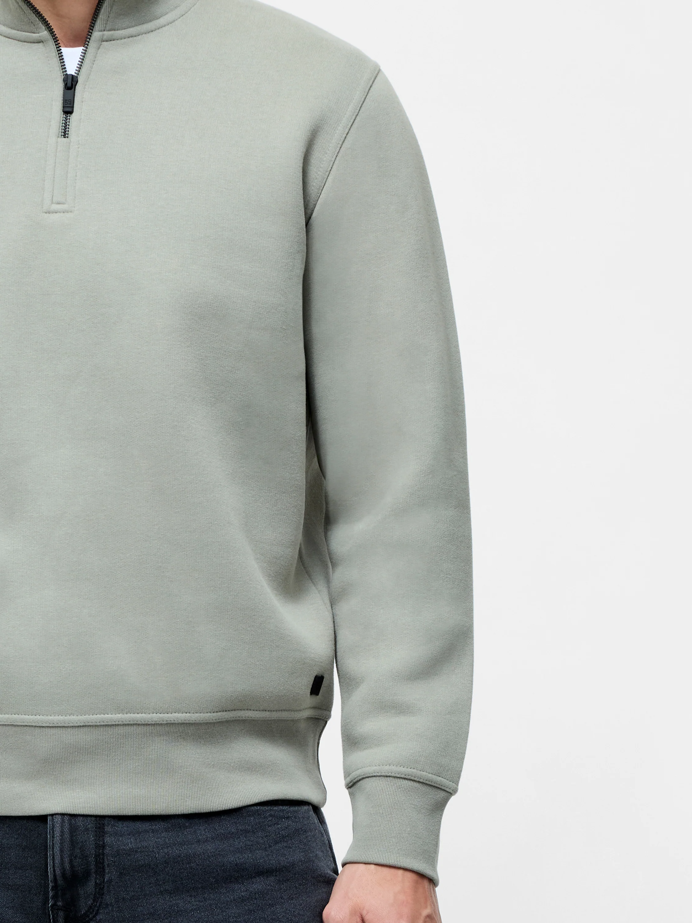 Half Zip Sweatshirt - Image 2