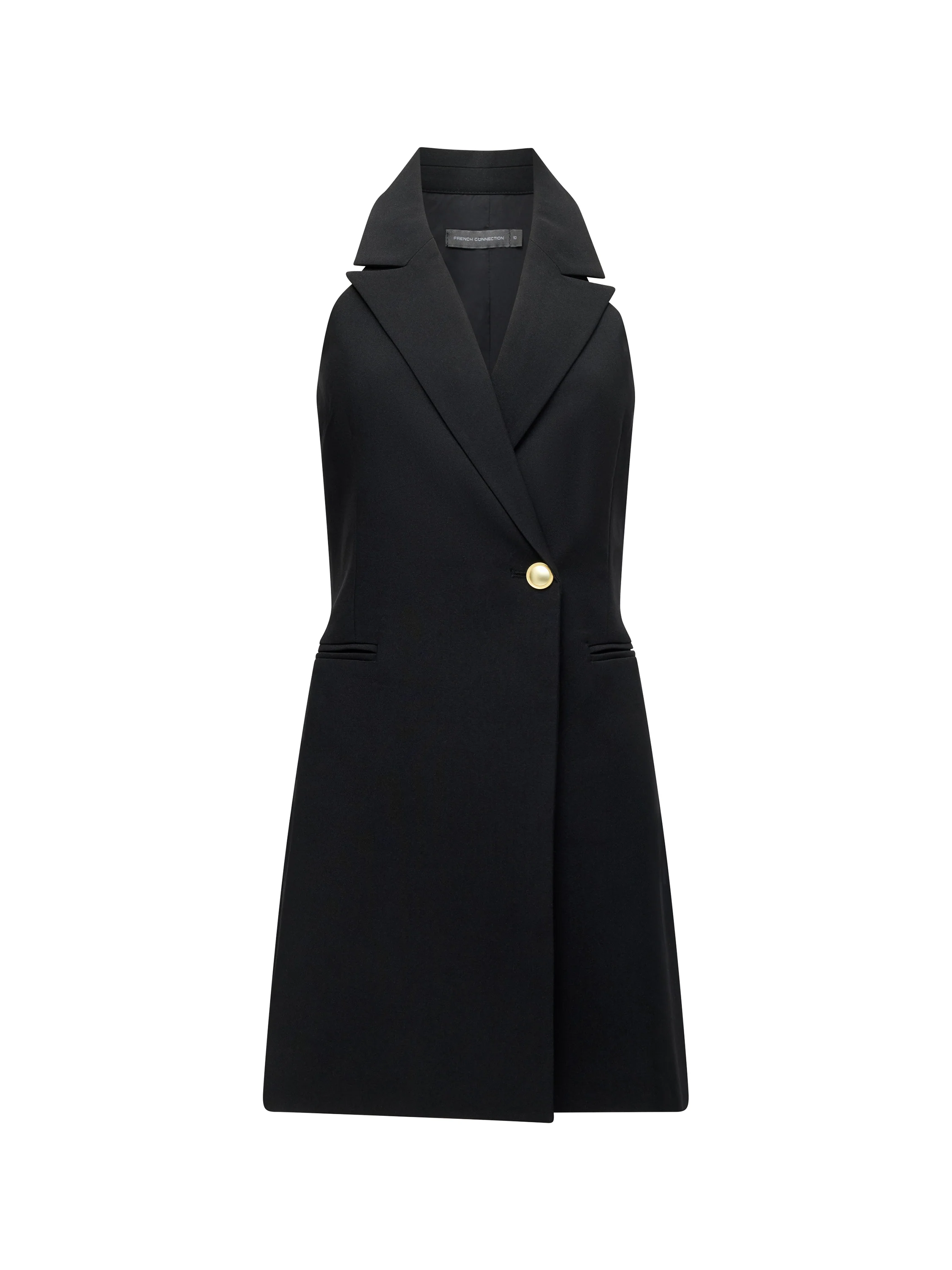 Halterneck Blazer Mini Dress - Image 5