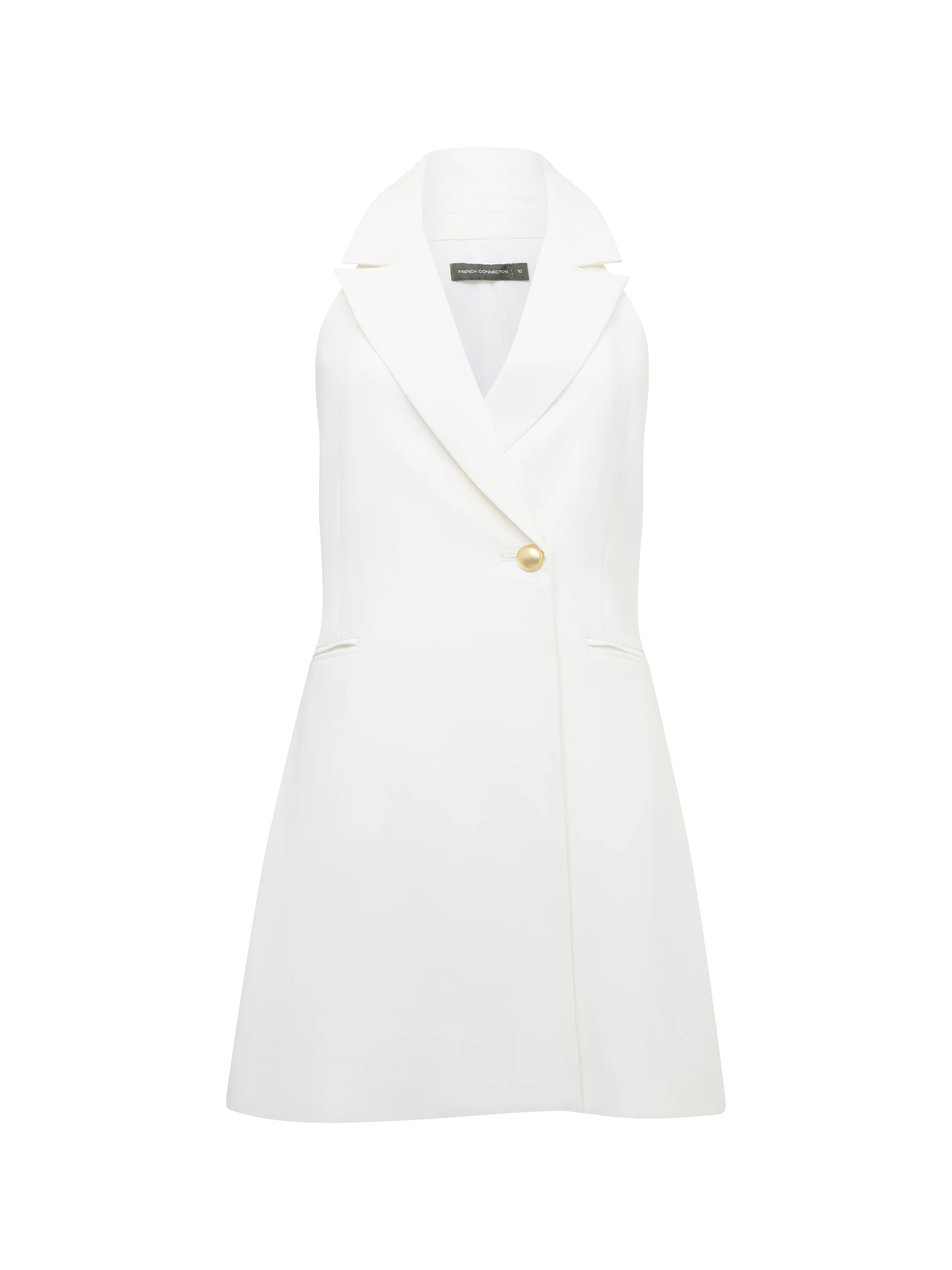 Halterneck Blazer Mini Dress - Image 5
