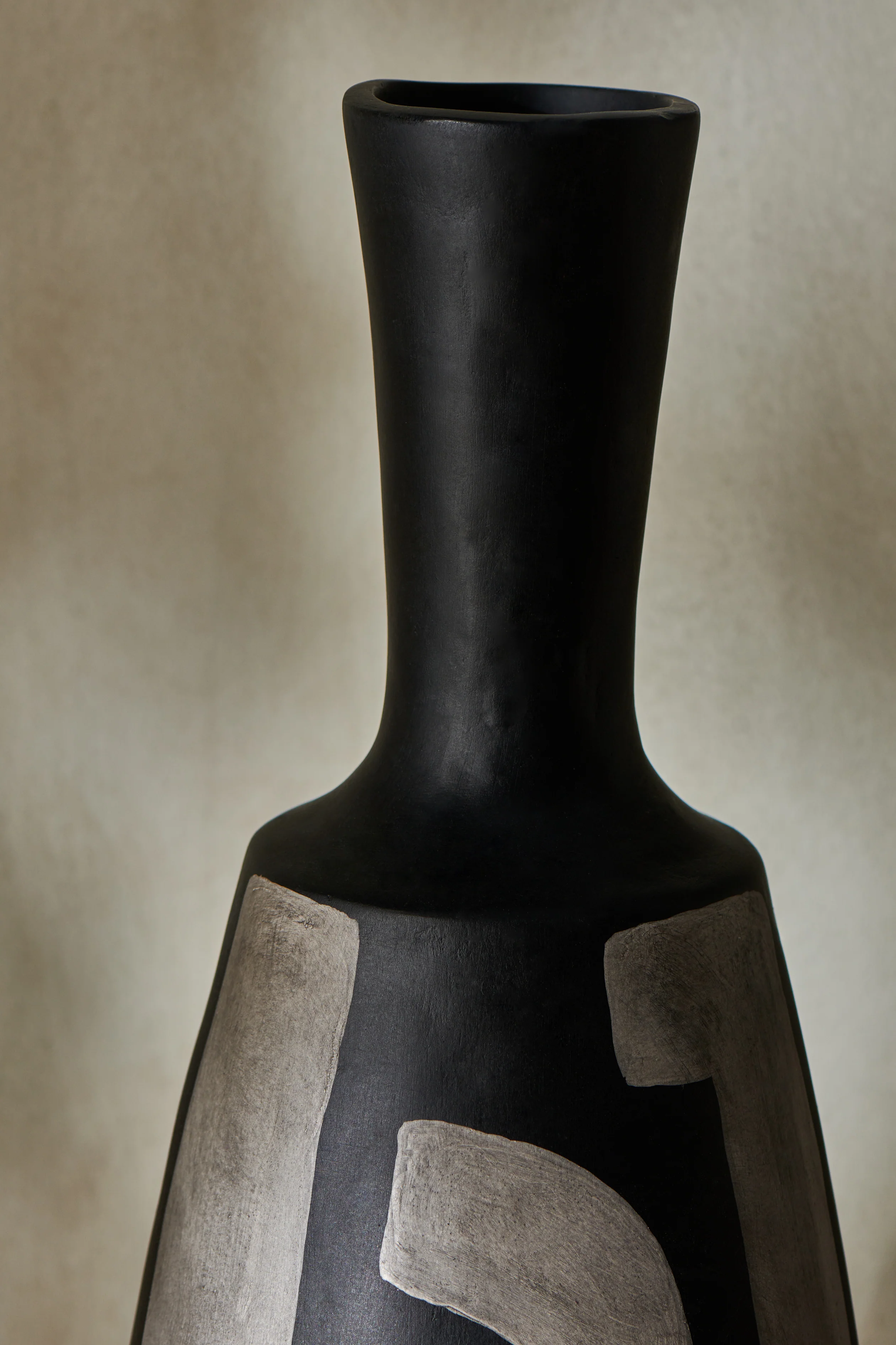 Hand Painted Papier Mache Vase - Image 3