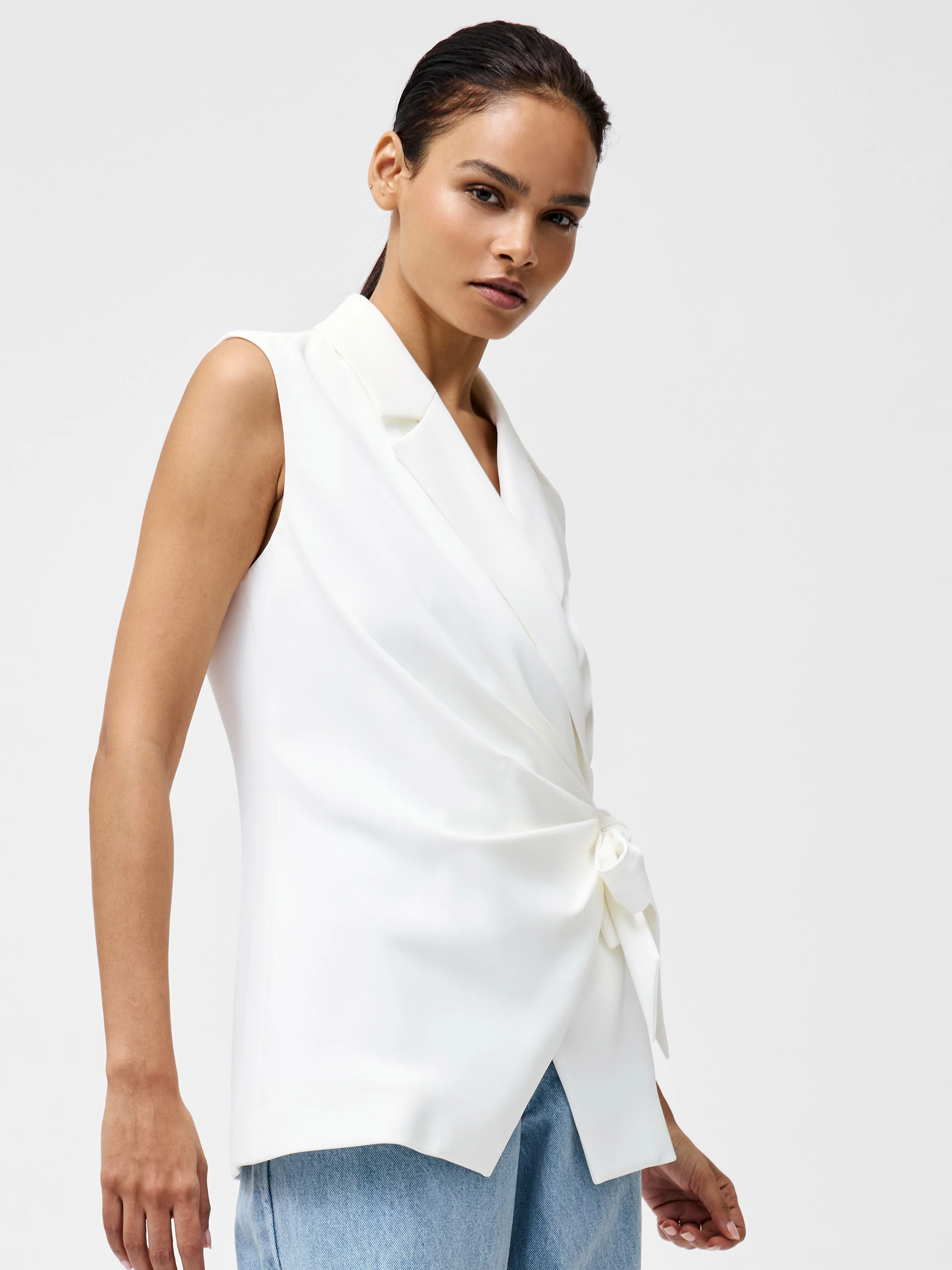 Harrie Tailored Wrap Waistcoat - Image 4