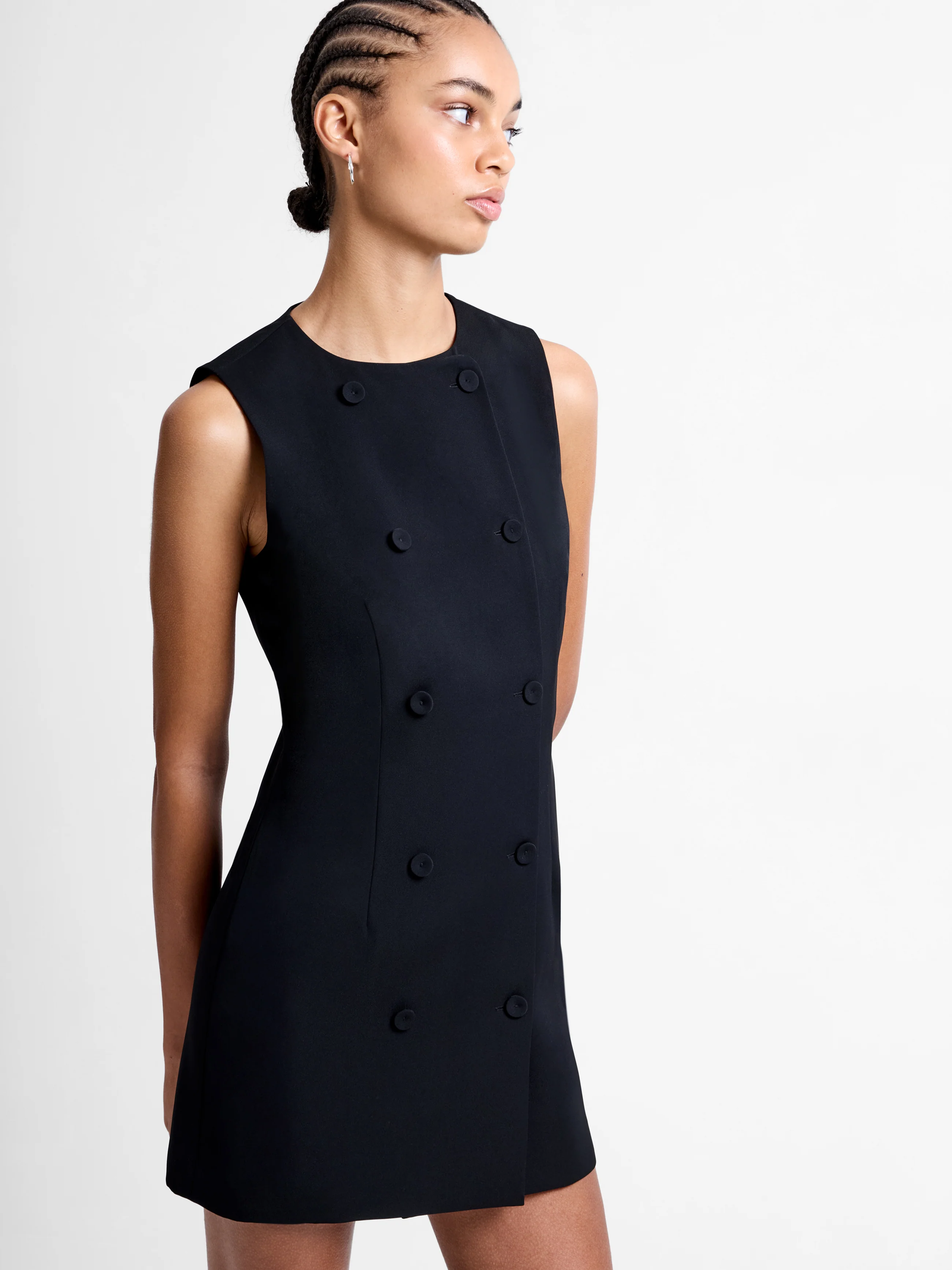 Harry Tailored Double Breasted Mini Dress