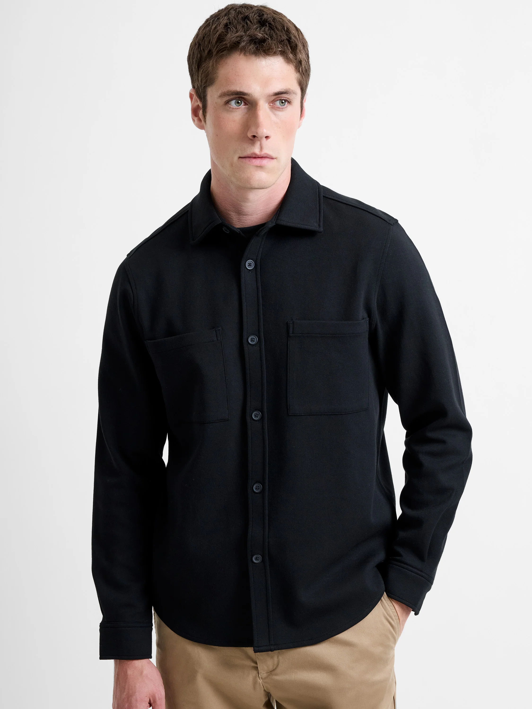 Heavy Jersey Overshirt - Image 3