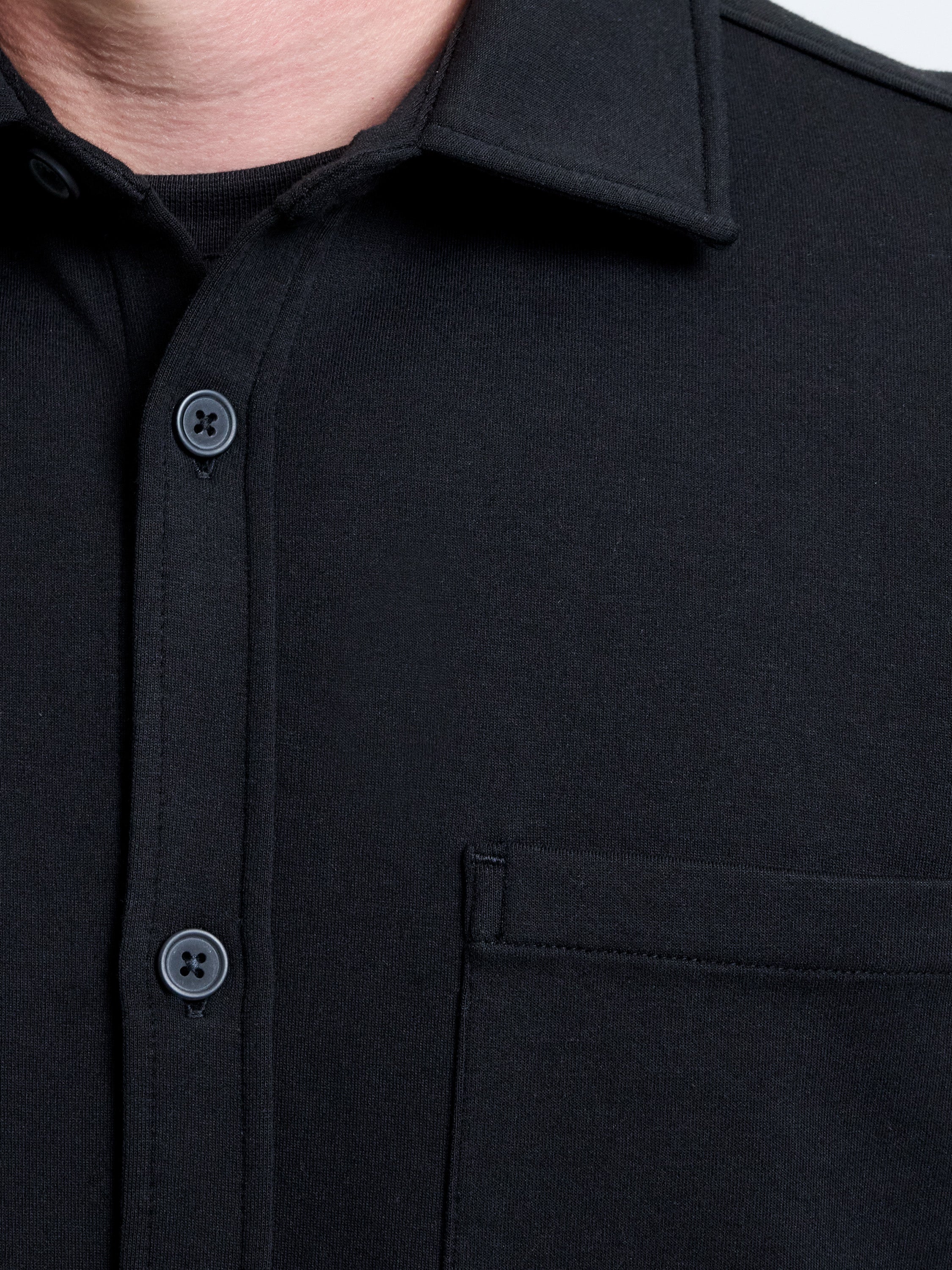 Heavy Jersey Overshirt - Image 4