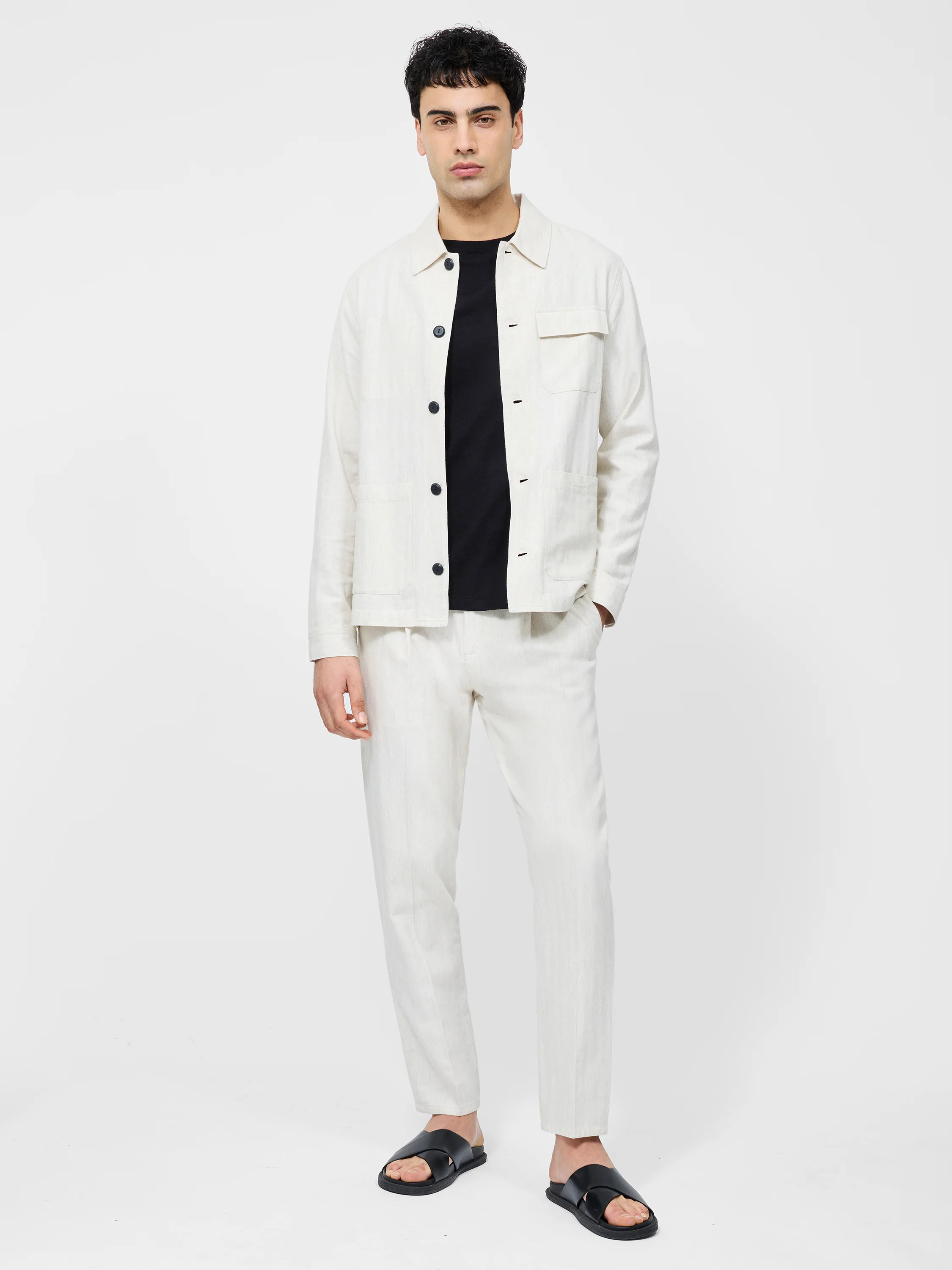 Herringbone Chore Jacket - Image 2