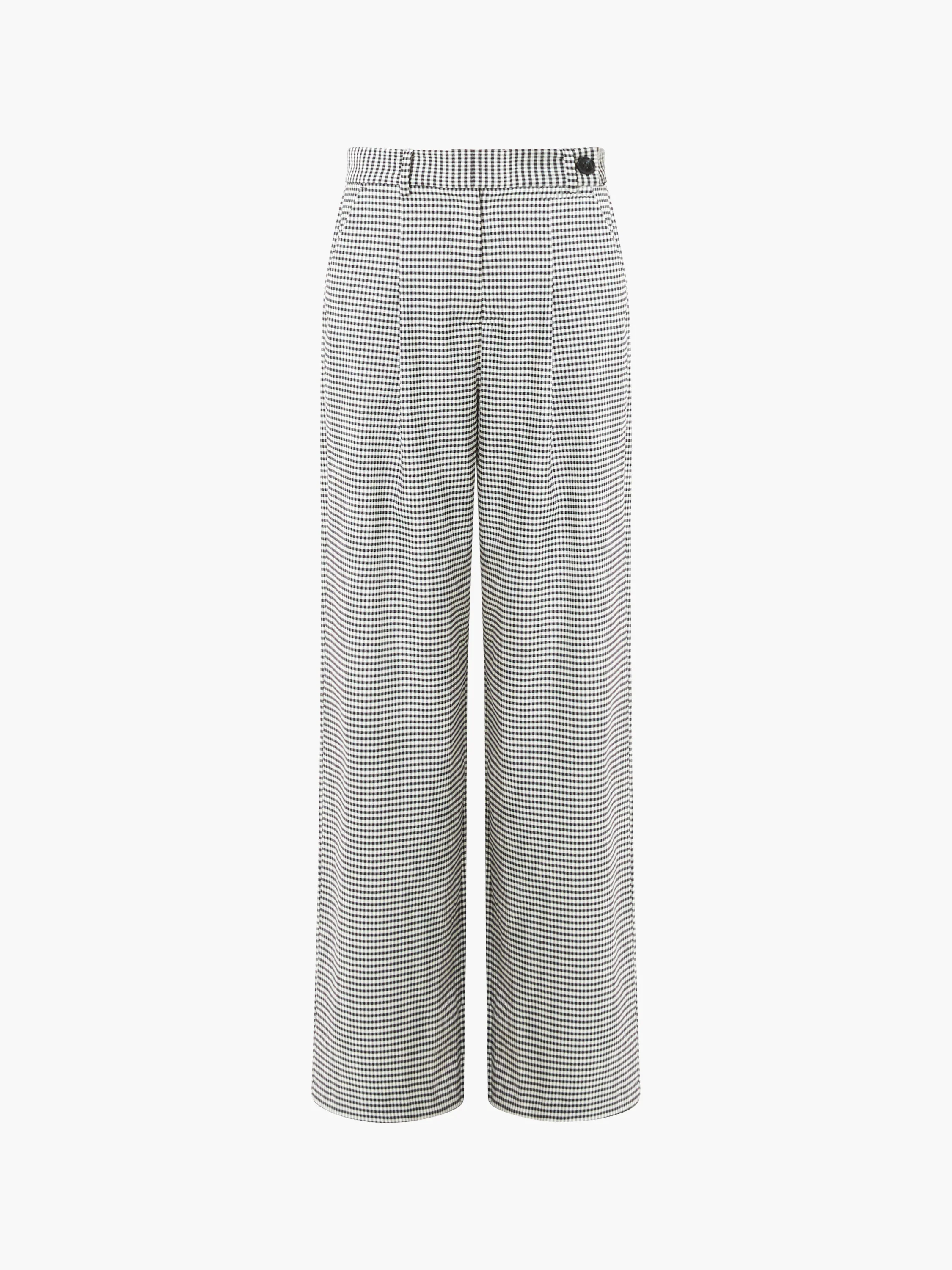 Holden Houndstooth Wide Leg Trousers - Image 6