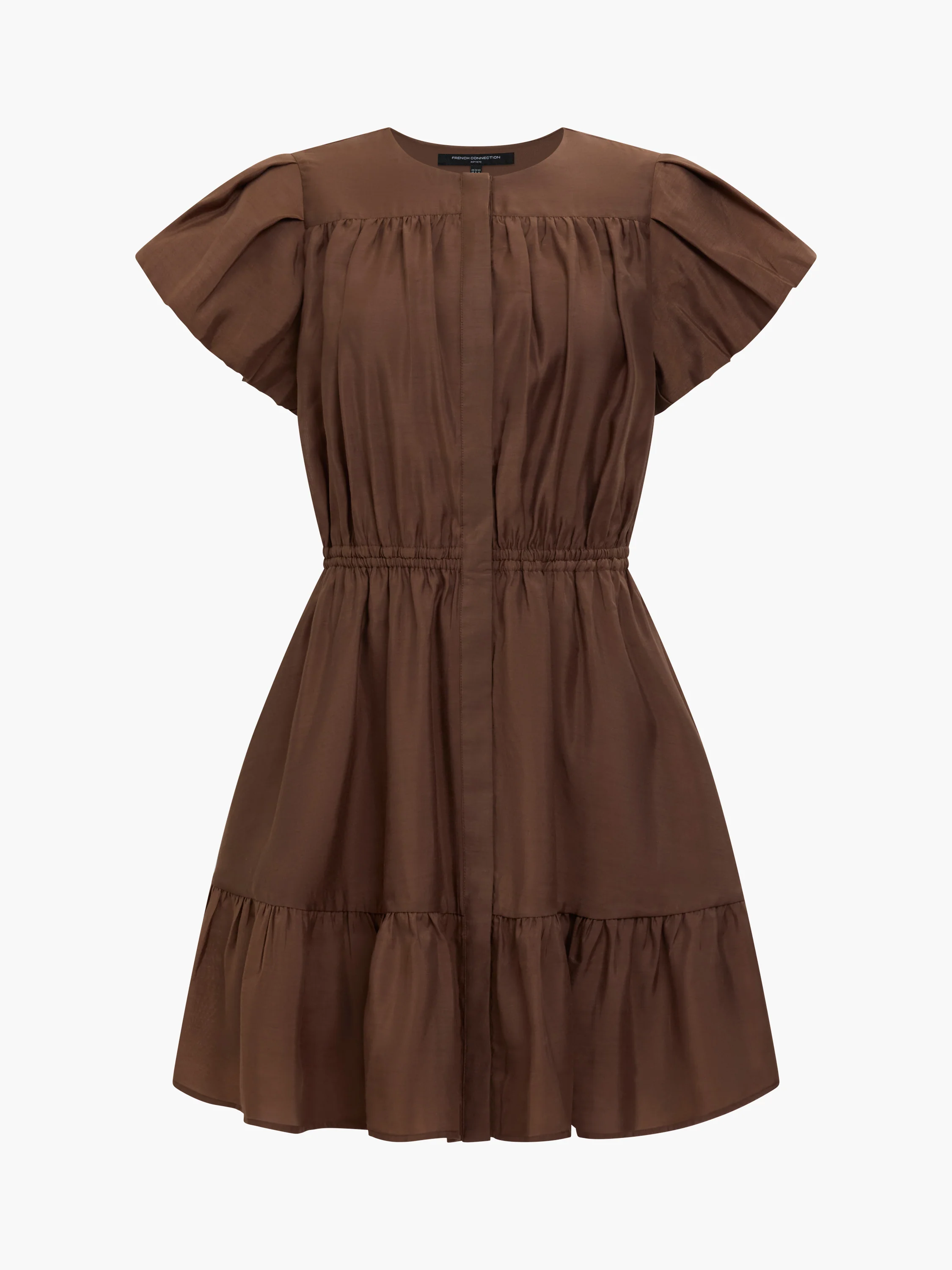 Holland Flutter Sleeve Mini Dress - Image 6