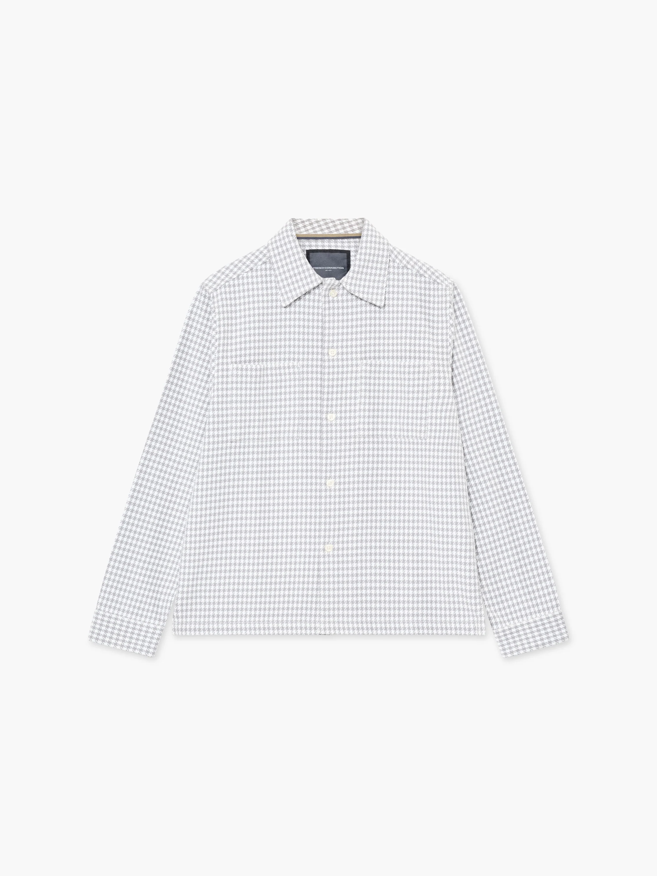 Houndstooth Button Through Jacket - Image 7