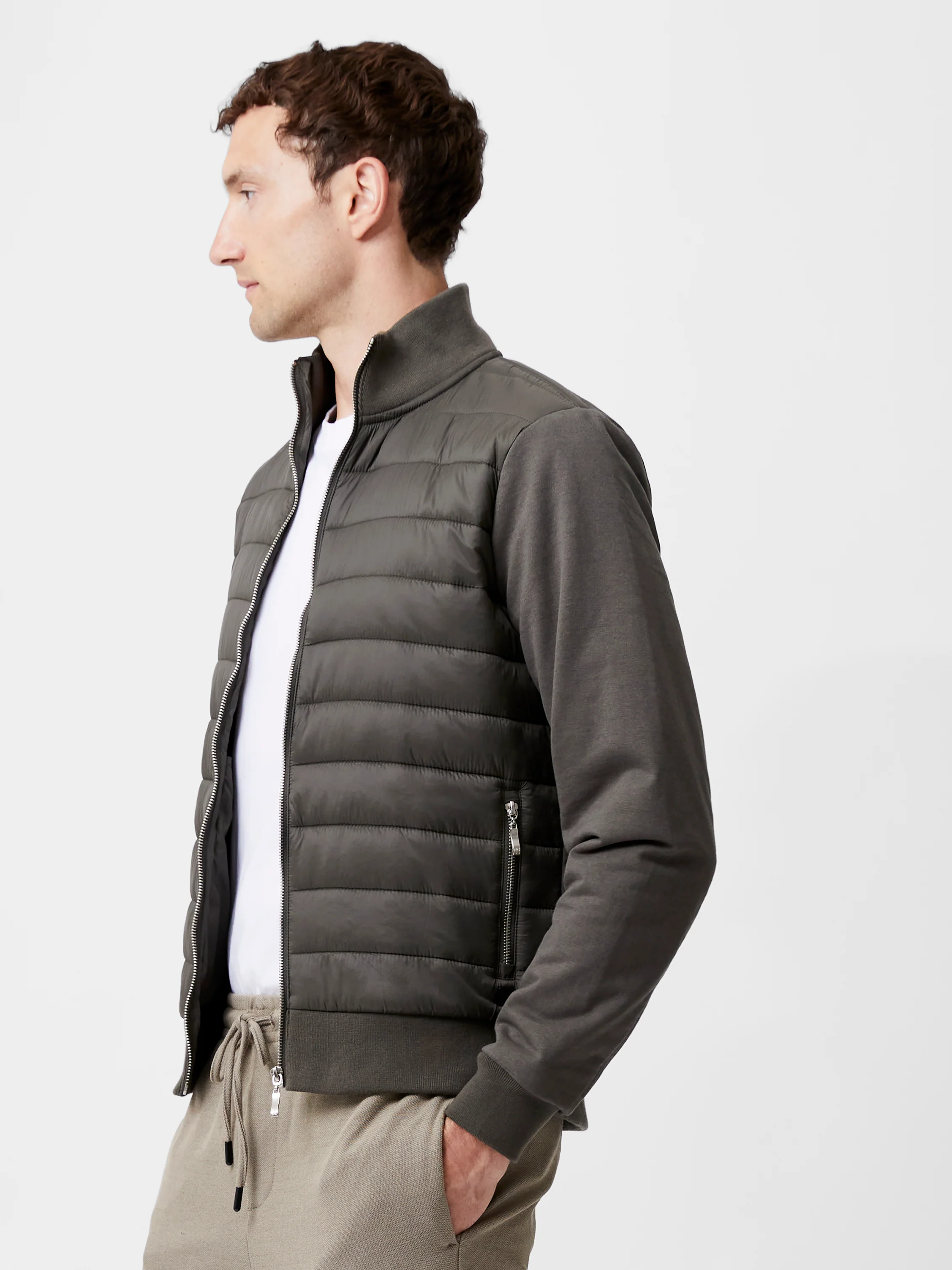 Hybrid Bomber Jacket - Image 3