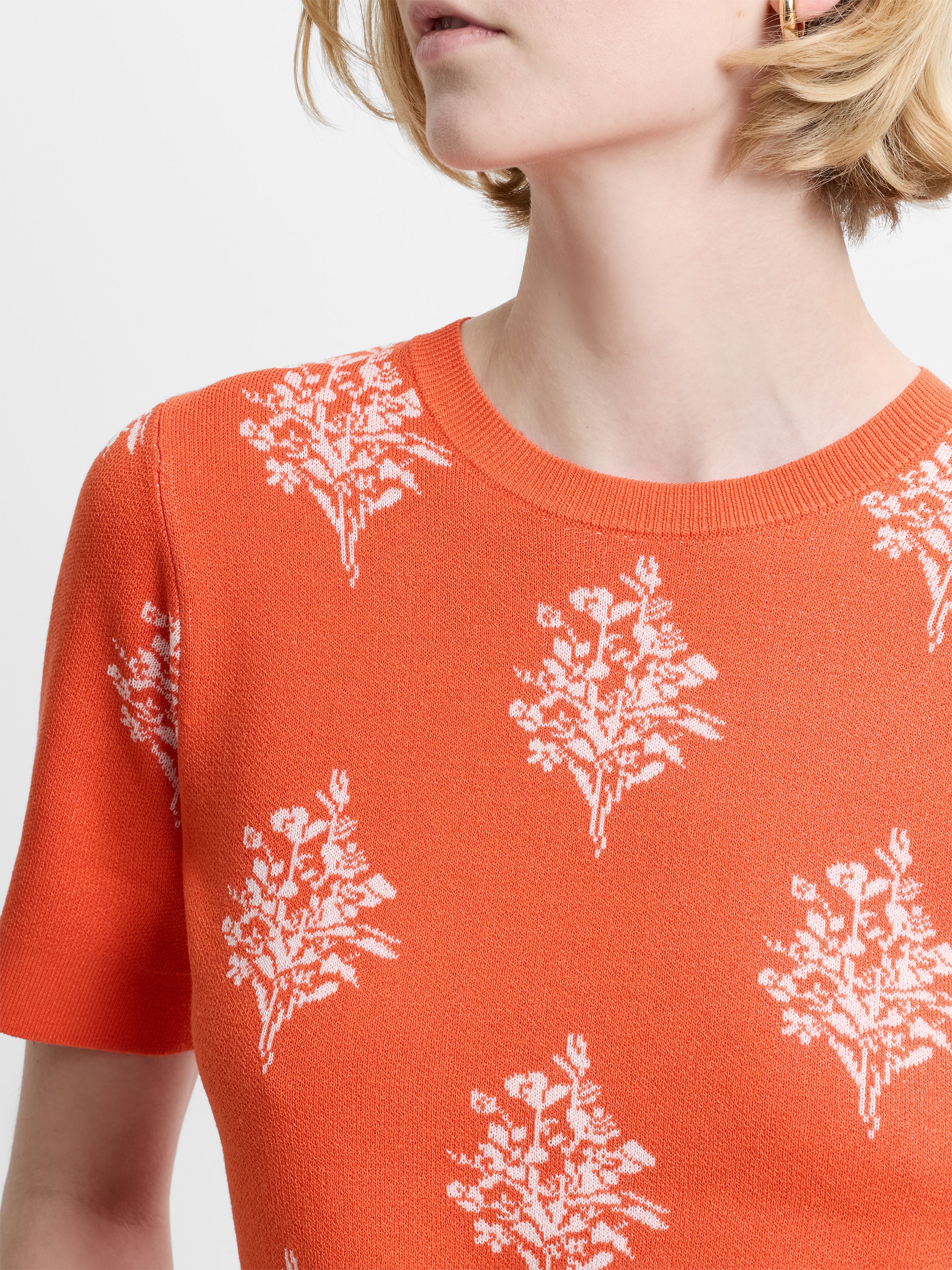 Imelda Ditsy Floral Knit Top - Image 4