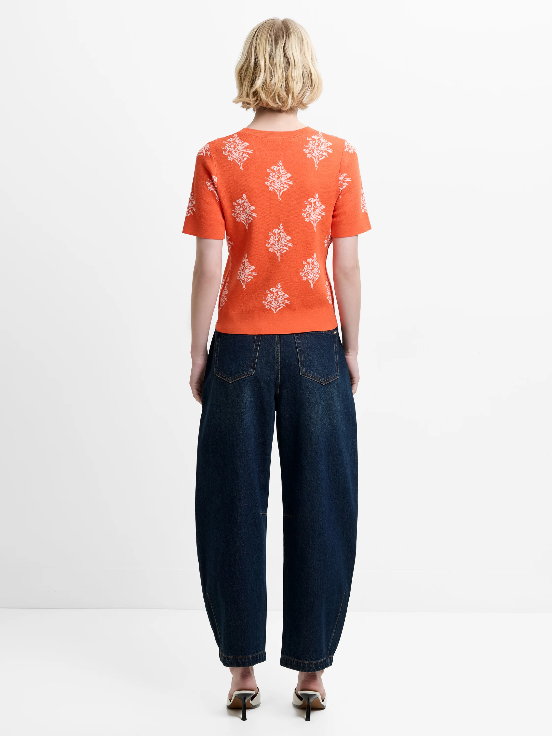 Imelda Ditsy Floral Knit Top - Image 5