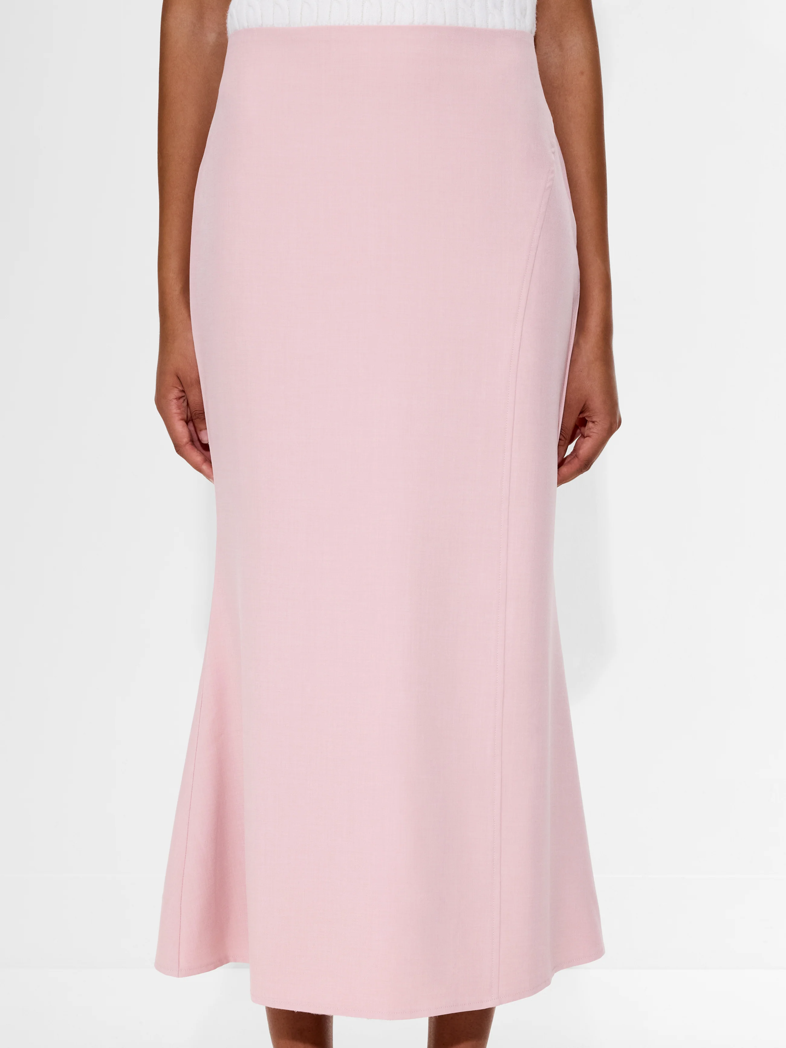 Imola Tailored Midi Skirt - Image 3