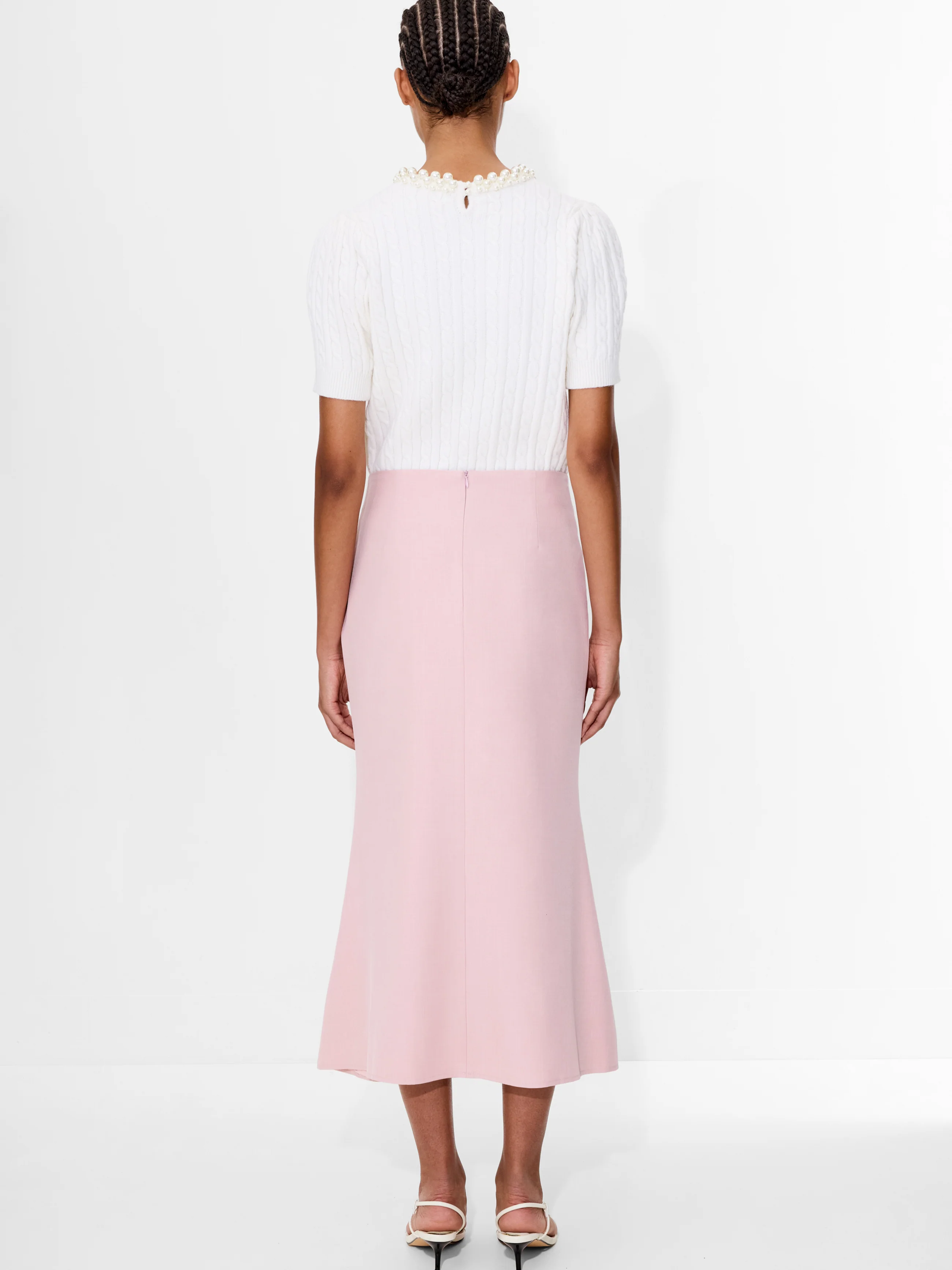 Imola Tailored Midi Skirt - Image 5