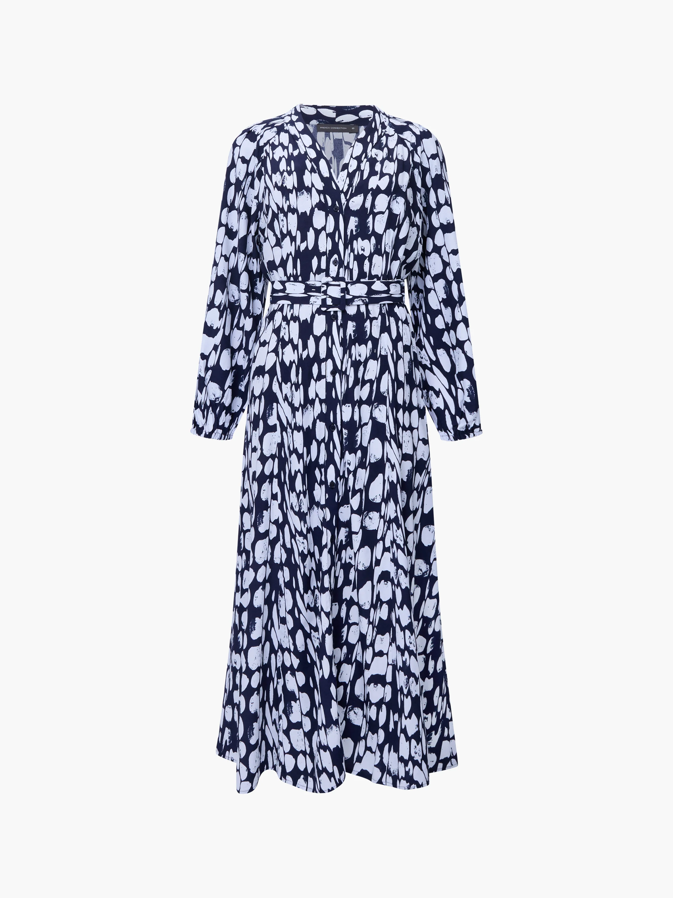Islanna Long Sleeve Belted Midi Dress - Image 5