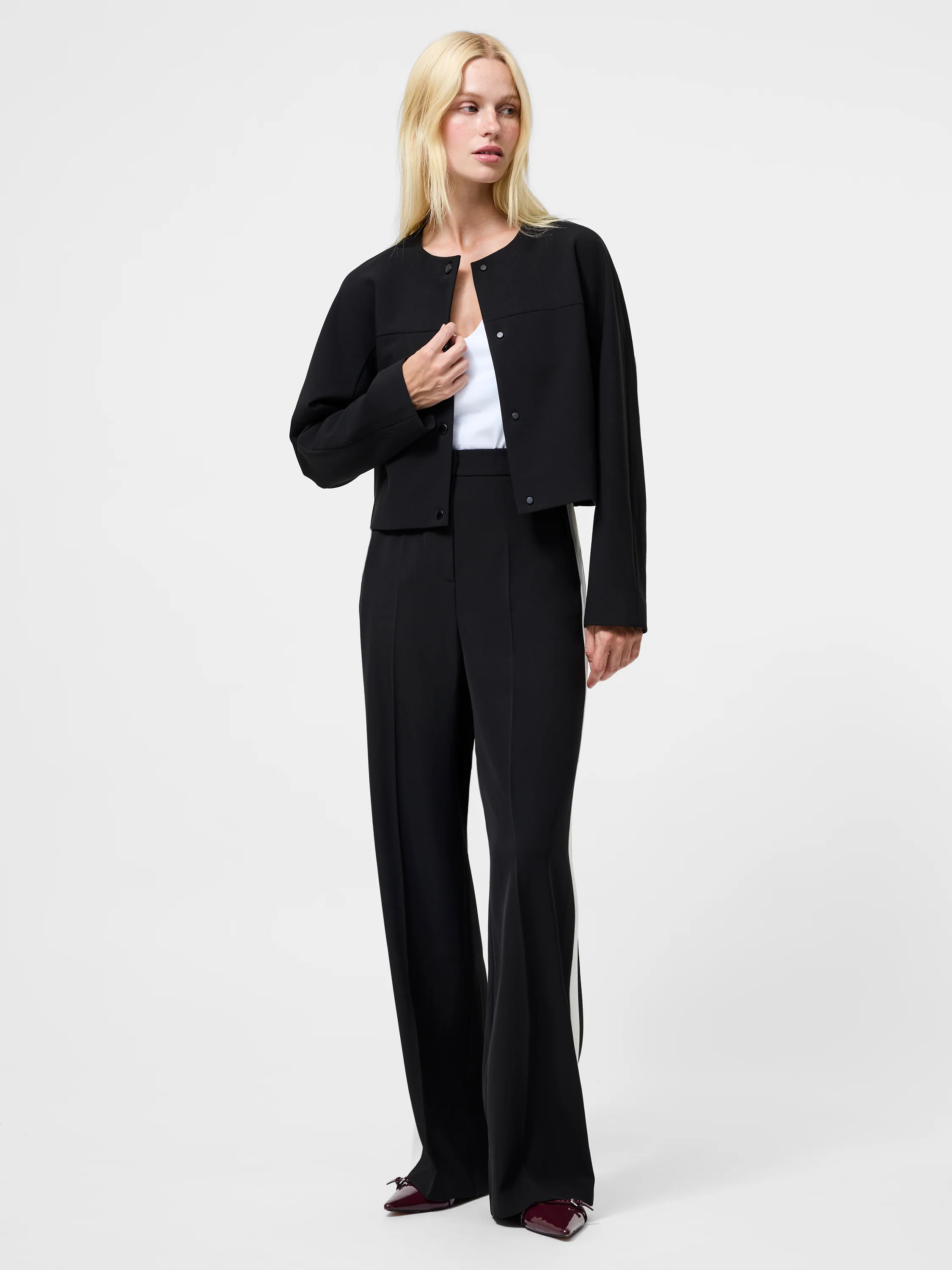 Jaiden Tailored Cropped Jacket - Image 2