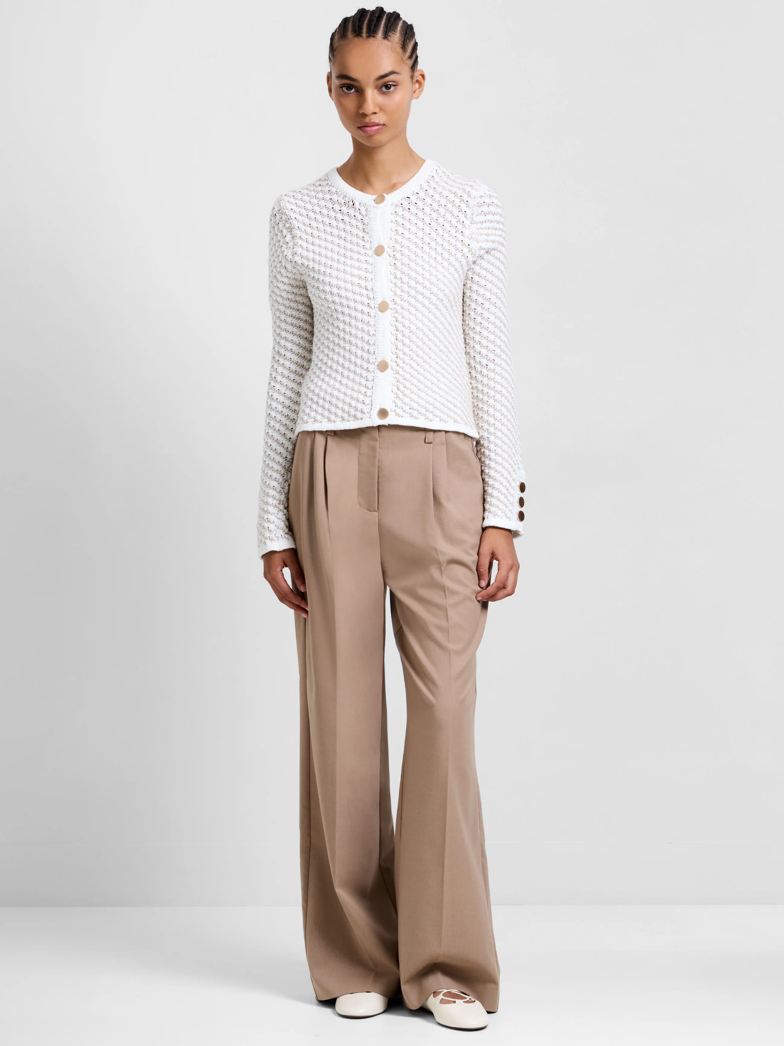 Janai Textured Cardigan - Image 2