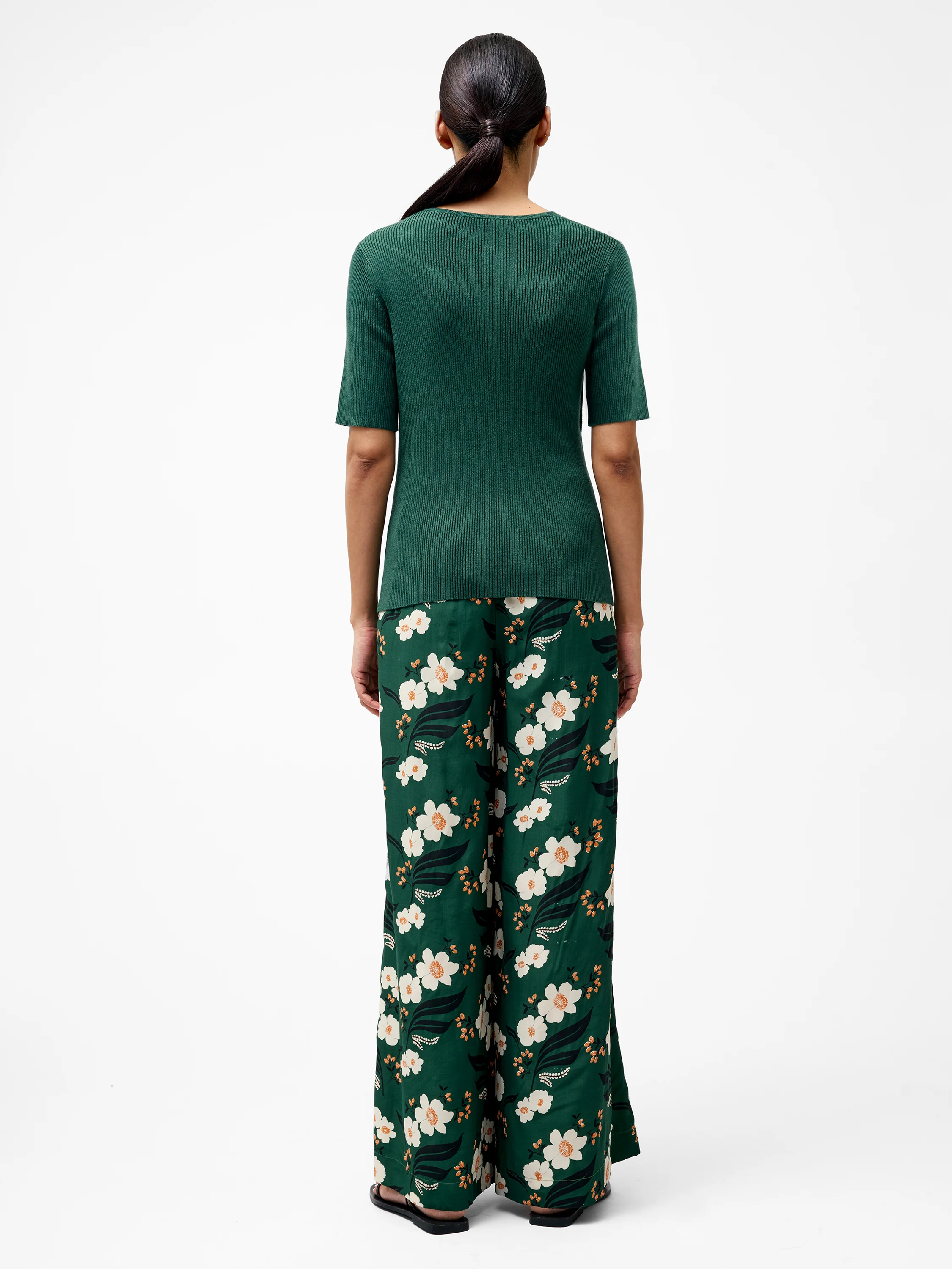 Jayna Ribbed Ring Top - Image 5