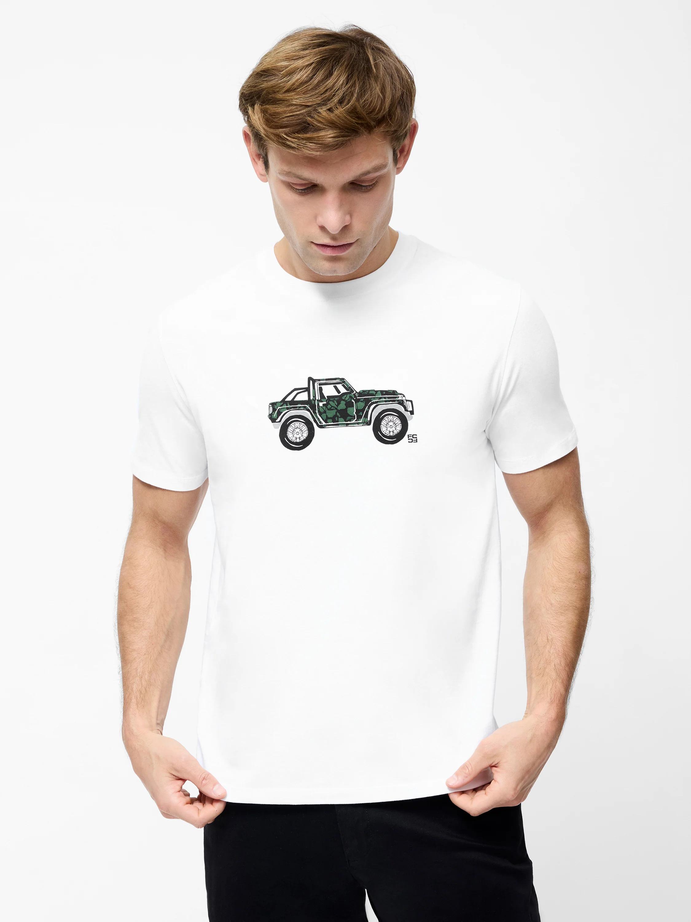 Jeep Organic Short Sleeve Graphic T-Shirt - Image 3