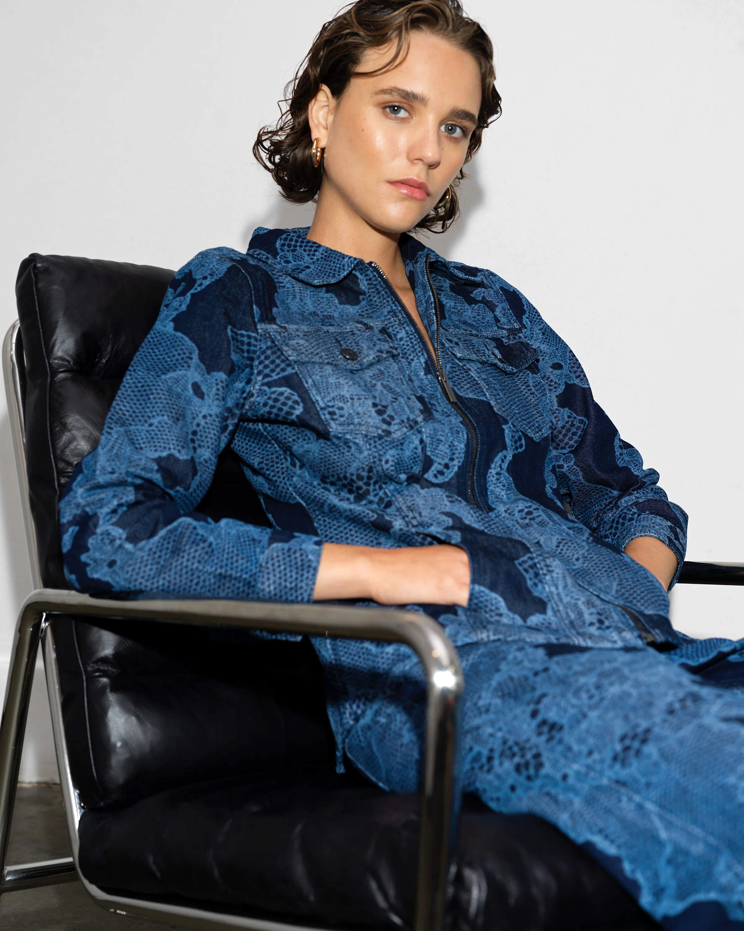 Jennie Denim Panelled Jacket - Image 3