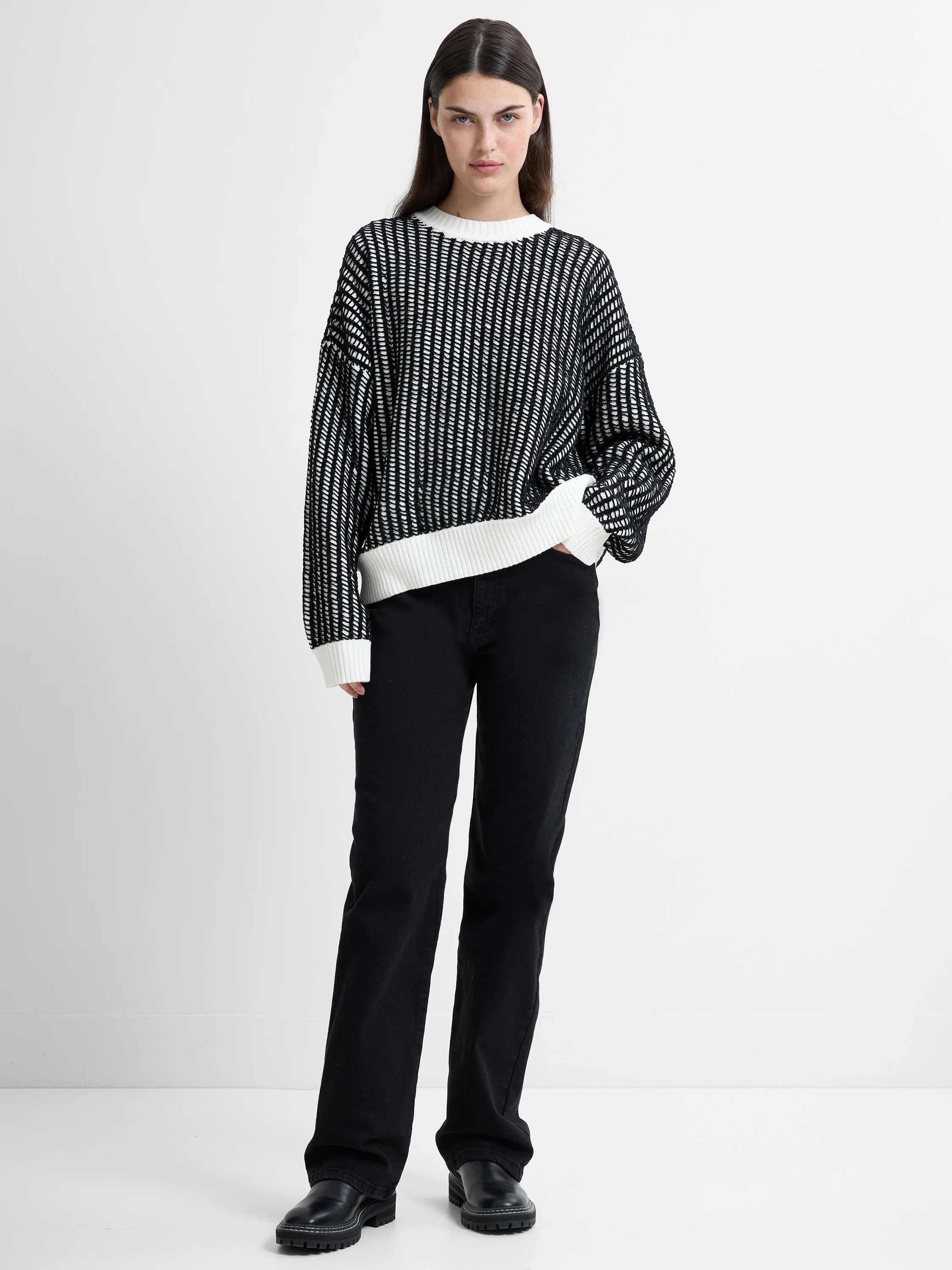 Jullie Long Sleeve Crew Neck Jumper - Image 2