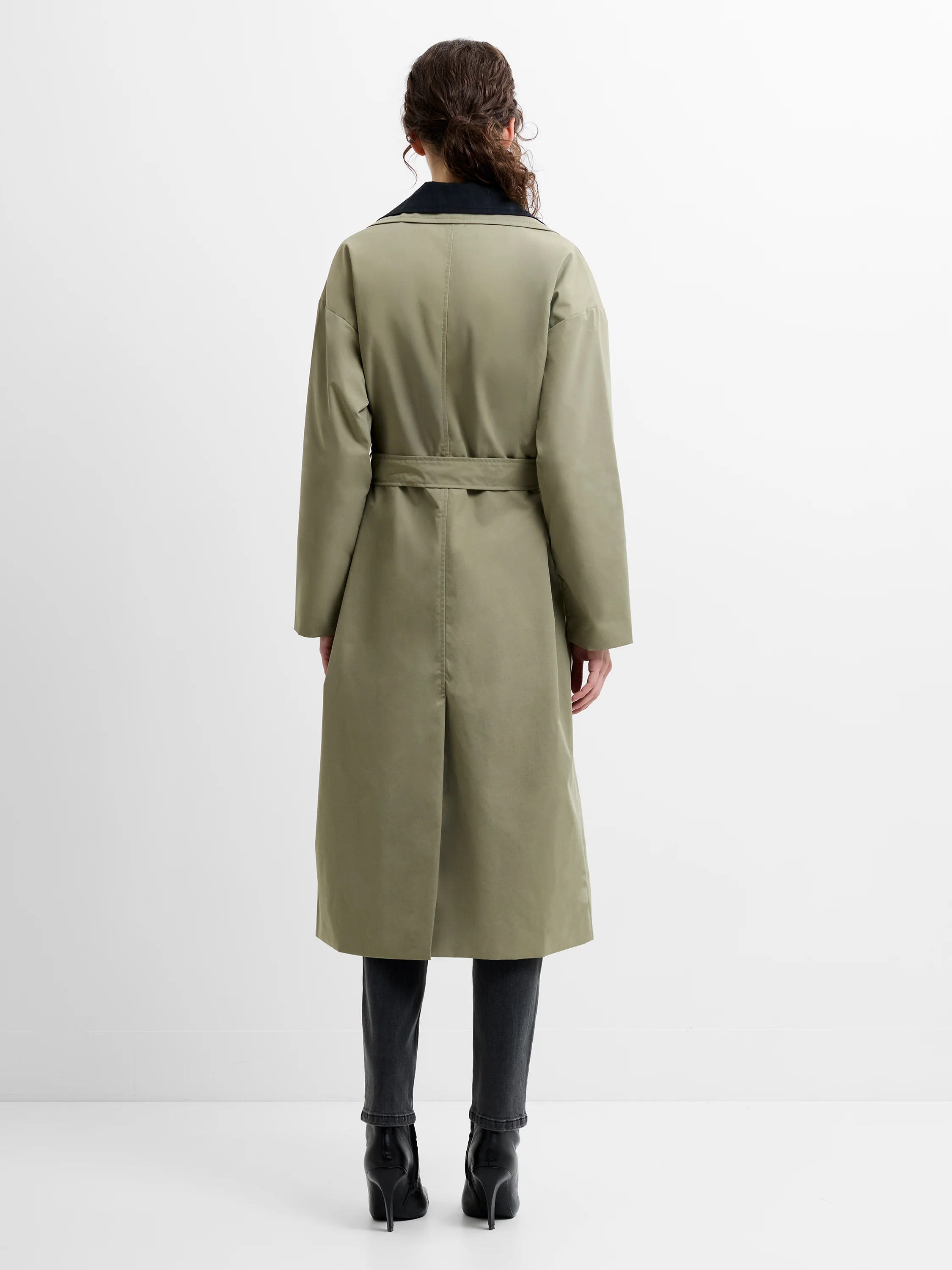 Kaci Double Collar Trench Coat - Image 7