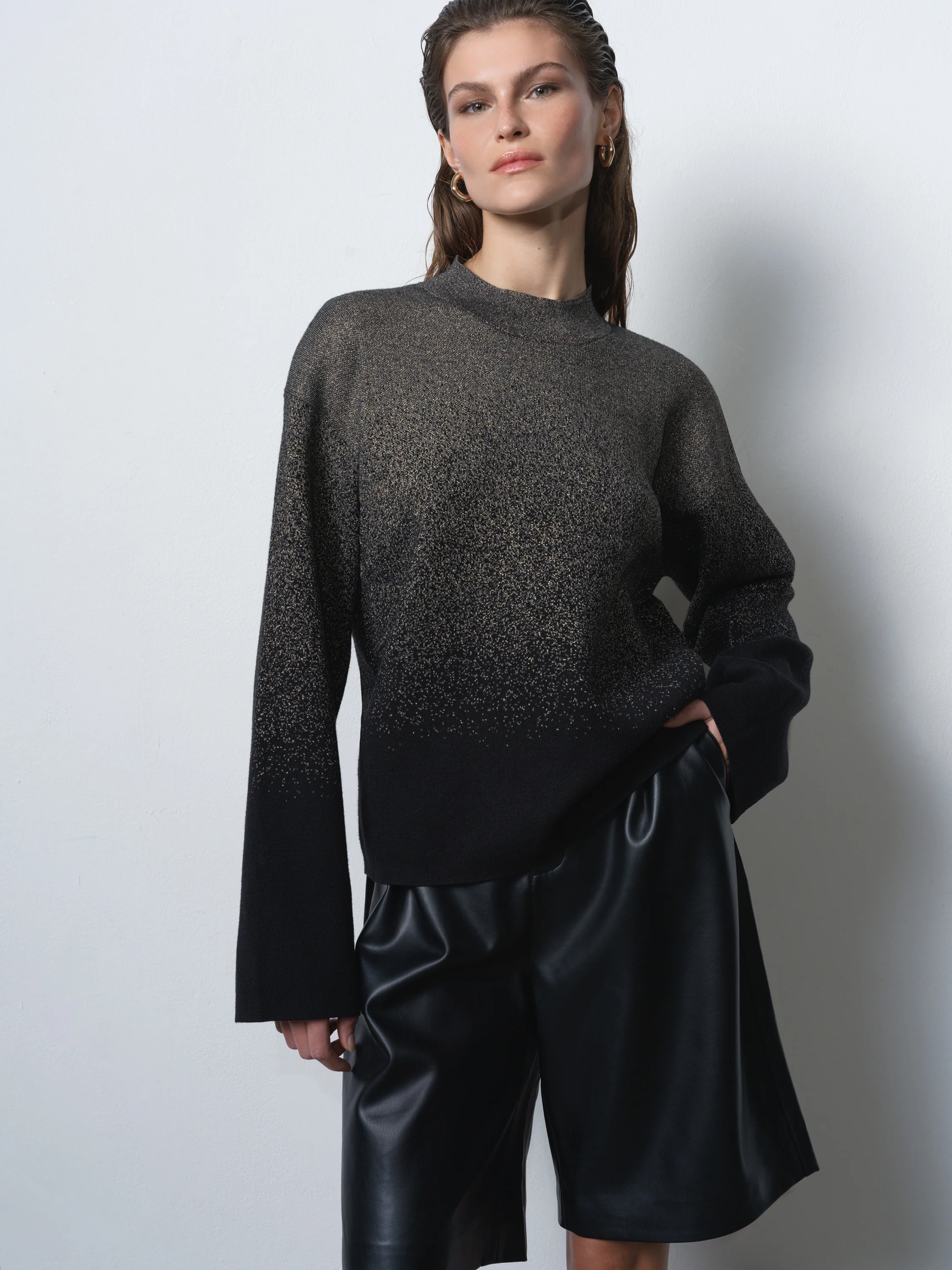 Kady Glitter Ombre Jumper - Image 2