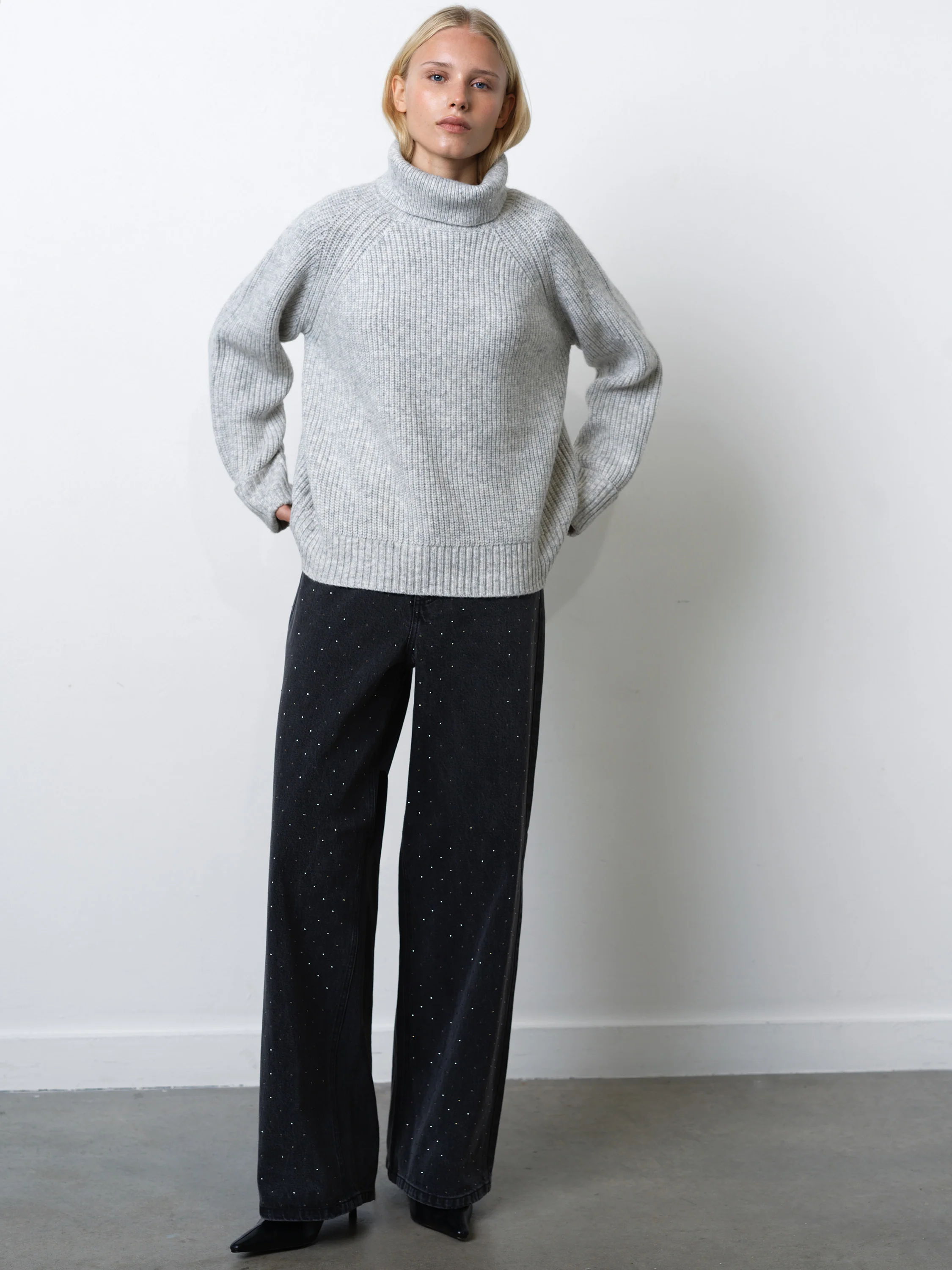 Kessy Knit Turtleneck Jumper - Image 2