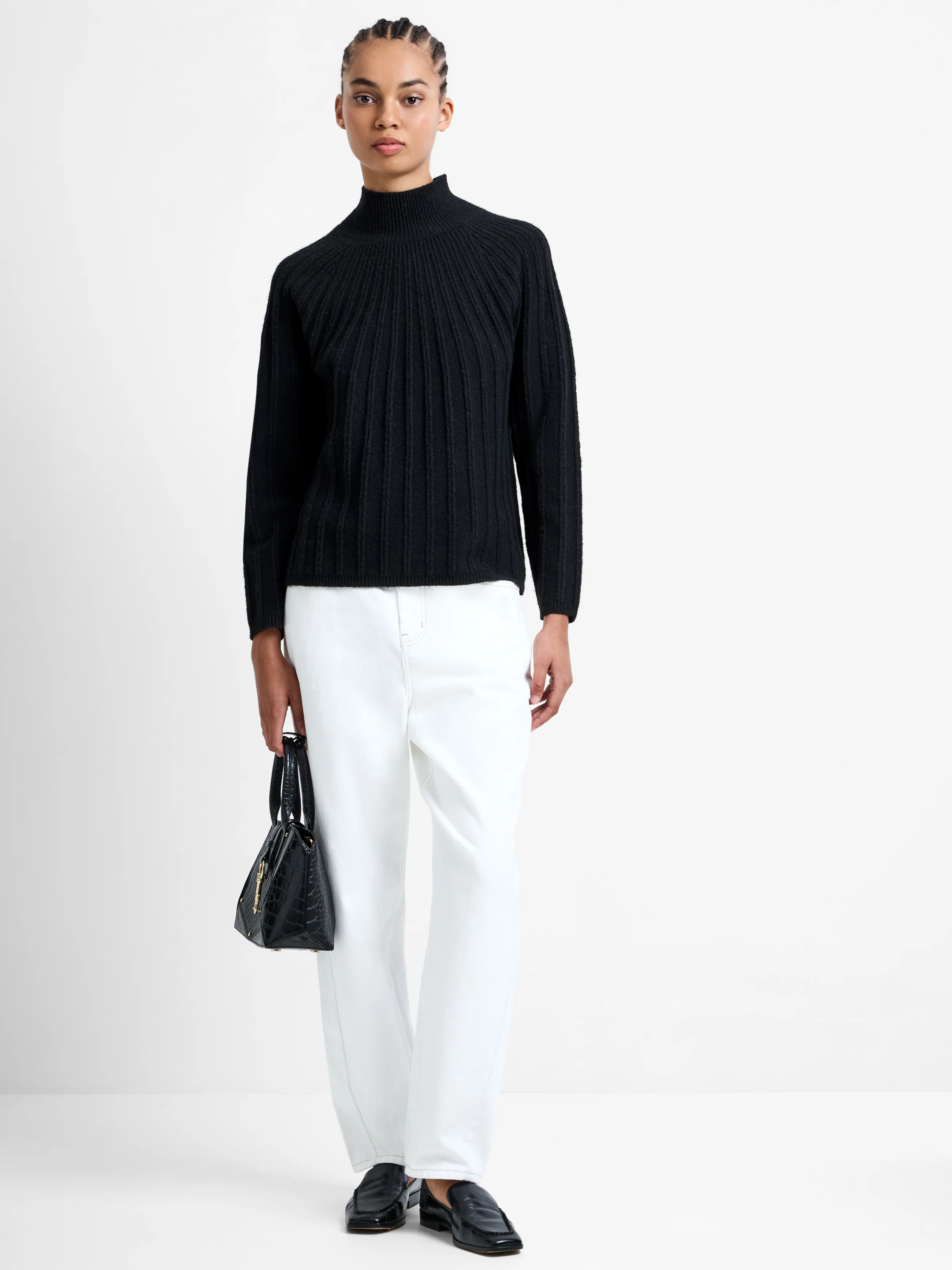 Kezia Recycled Mock Rib Jumper - Image 2