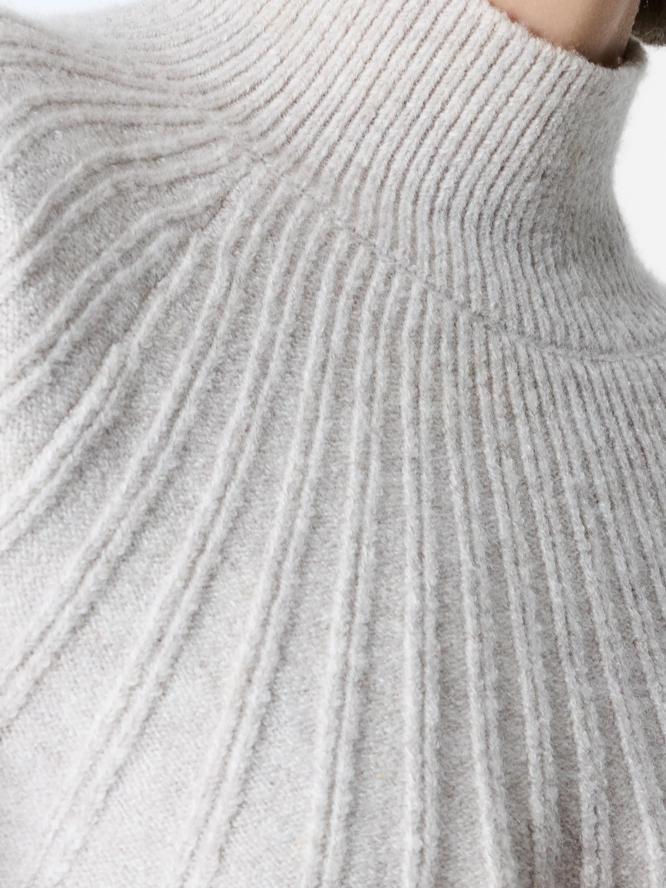 Kezia Recycled Mock Rib Jumper - Image 3
