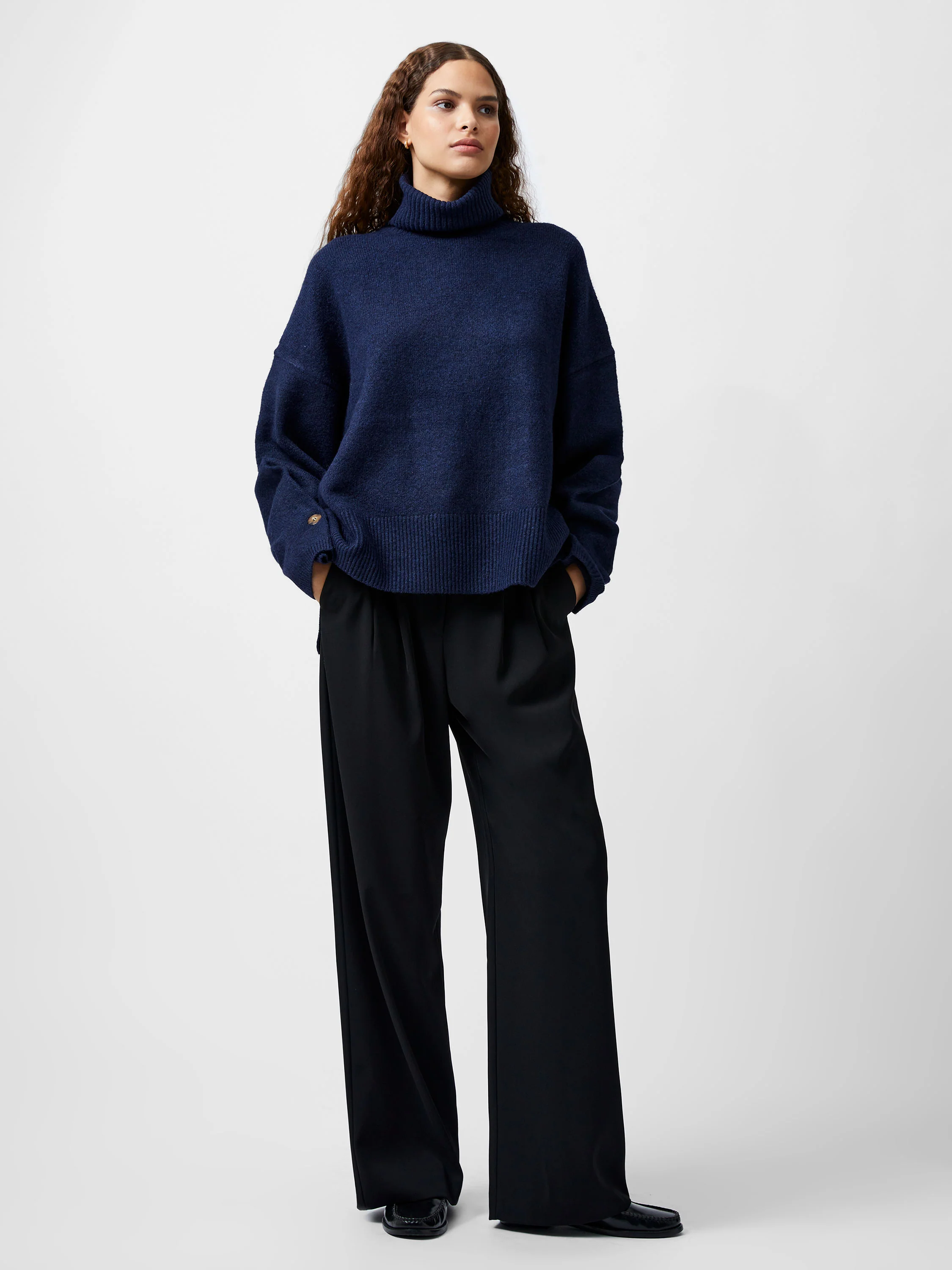 Kezia Recycled Roll Neck Jumper - Image 4