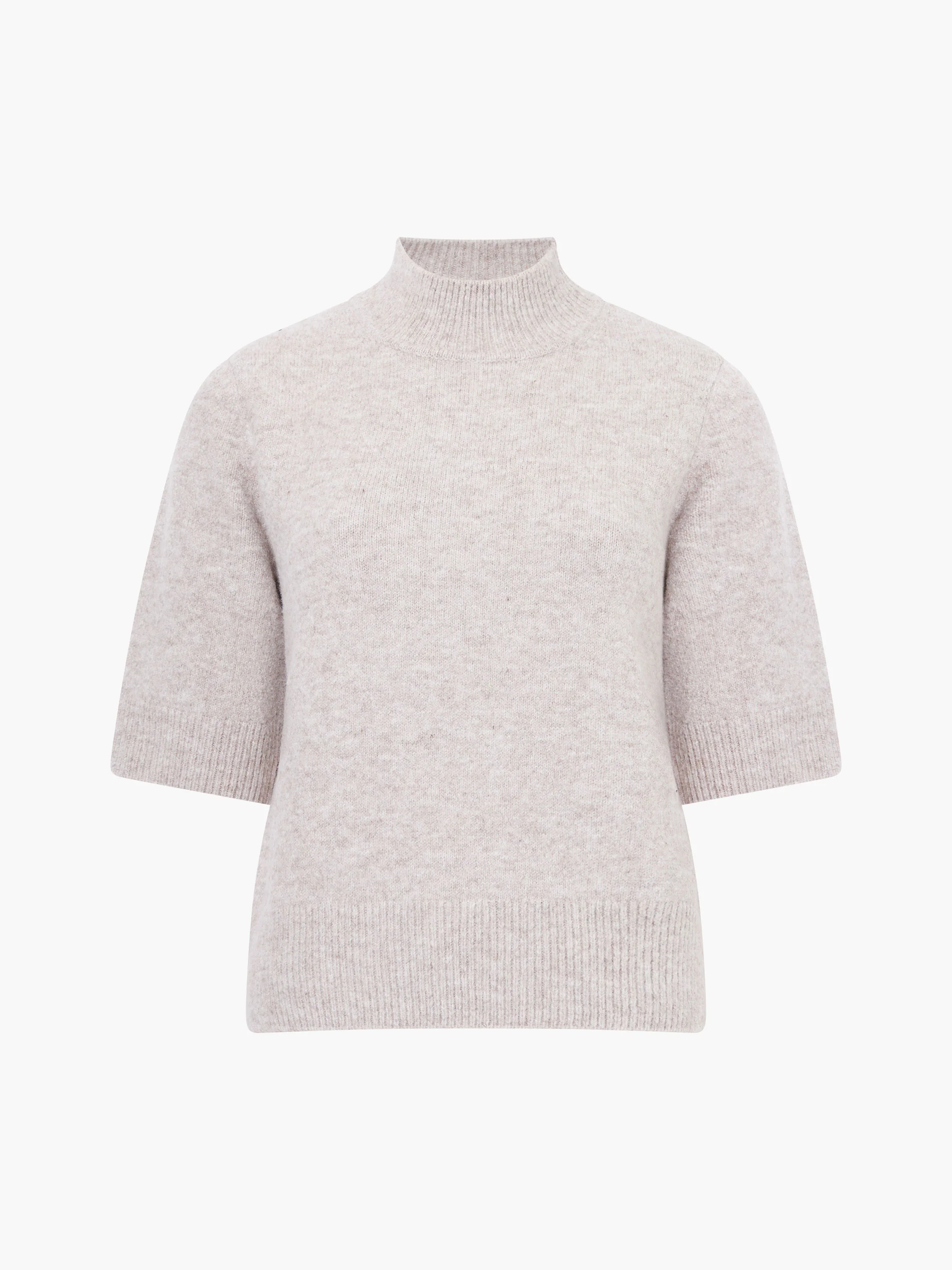 Kezia Recycled Short Sleeve Mock Neck Jumper - Image 6