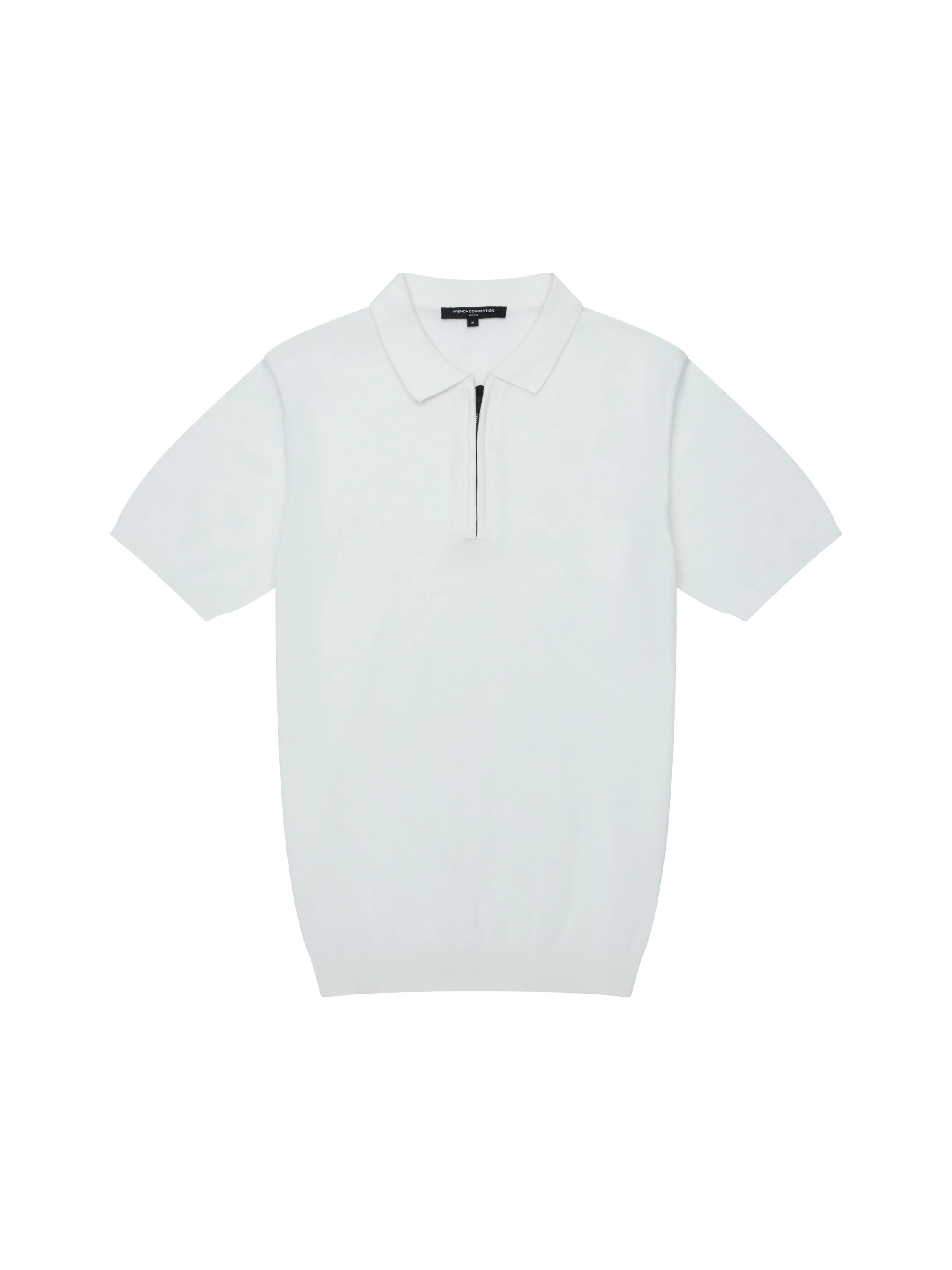 Knitted Zip Polo Shirt - Image 5