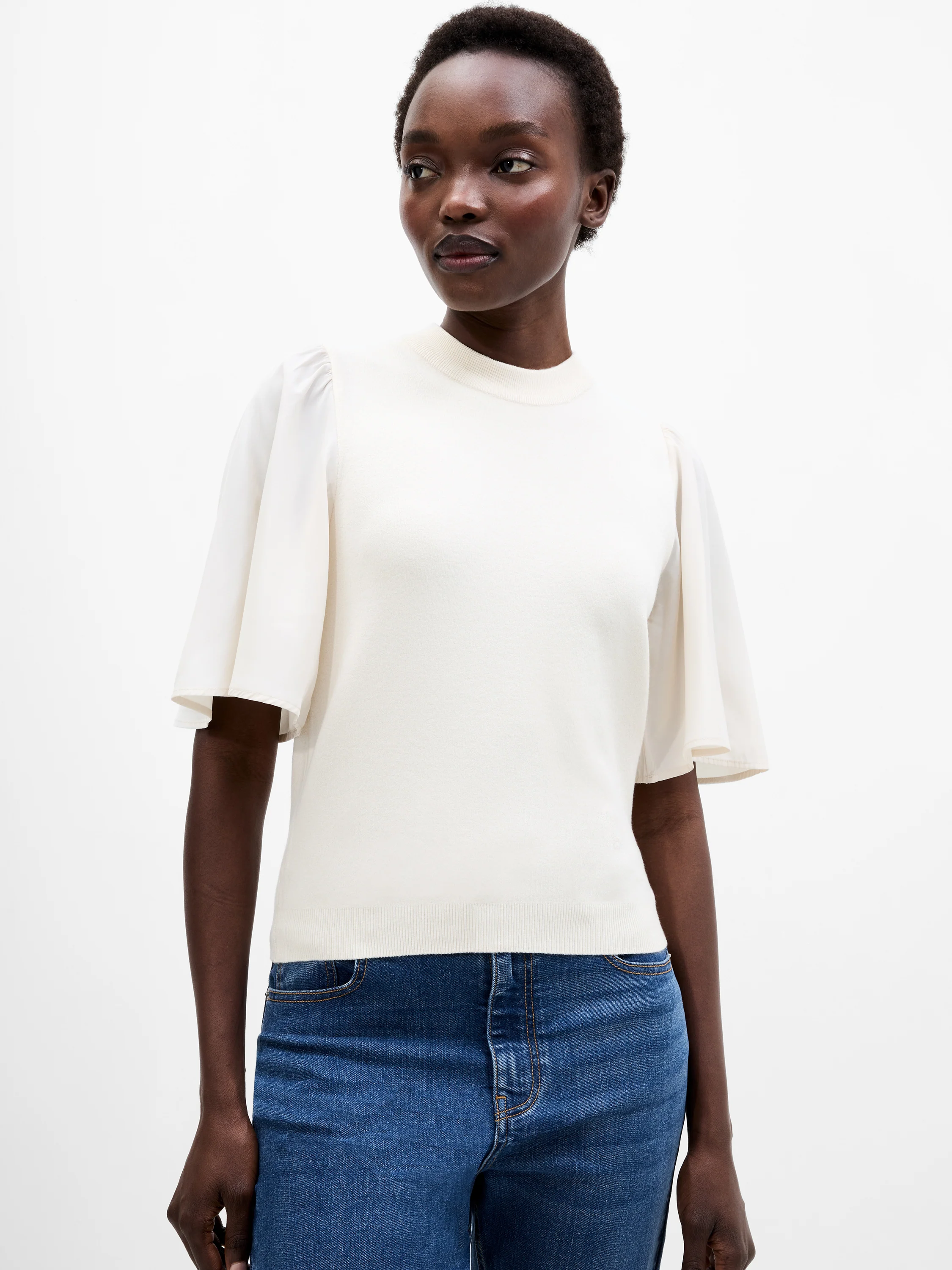 Krista Knit Round Neck Top - Image 3
