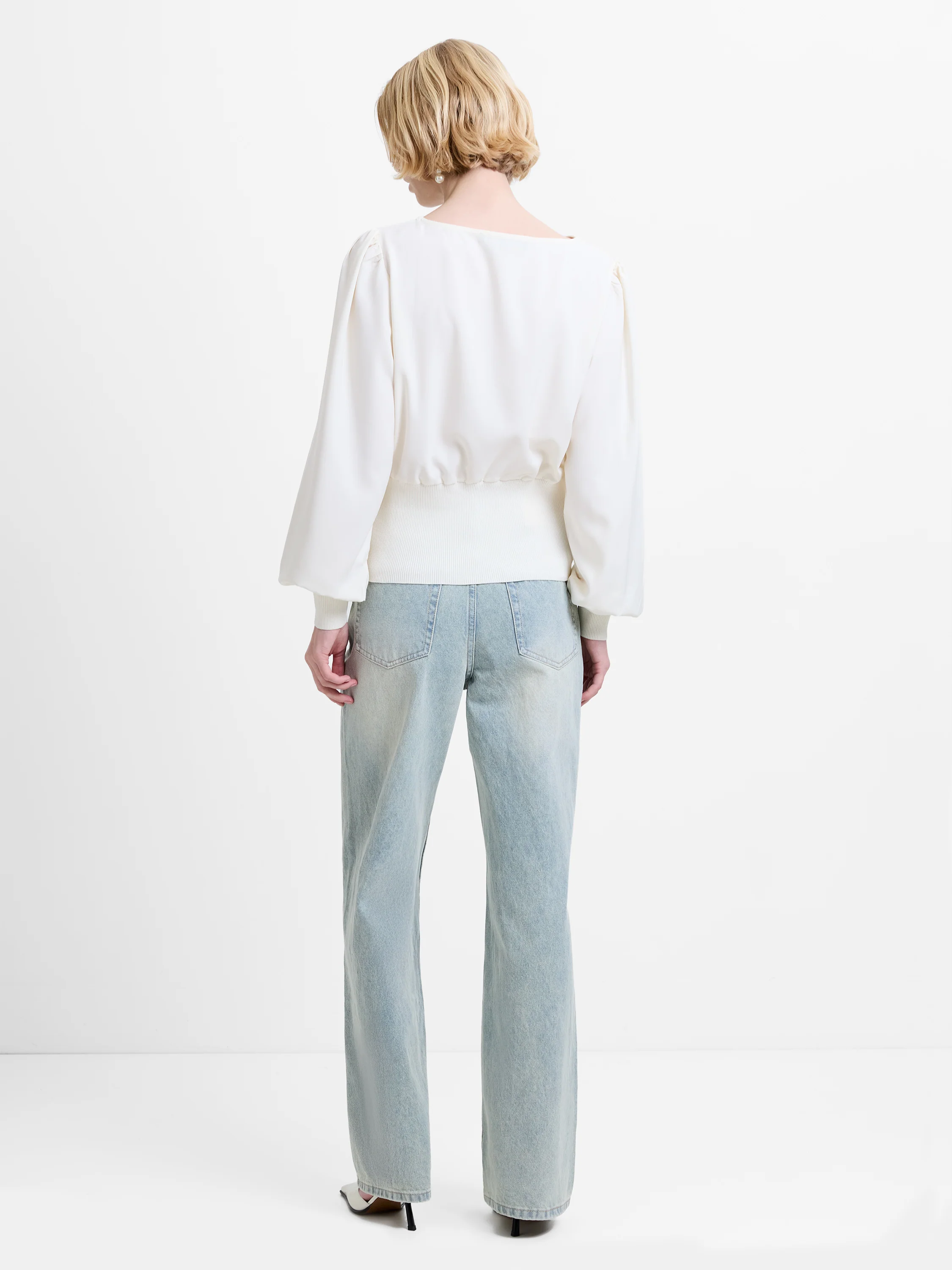 Krista Knit Slash Neck Jumper - Image 5
