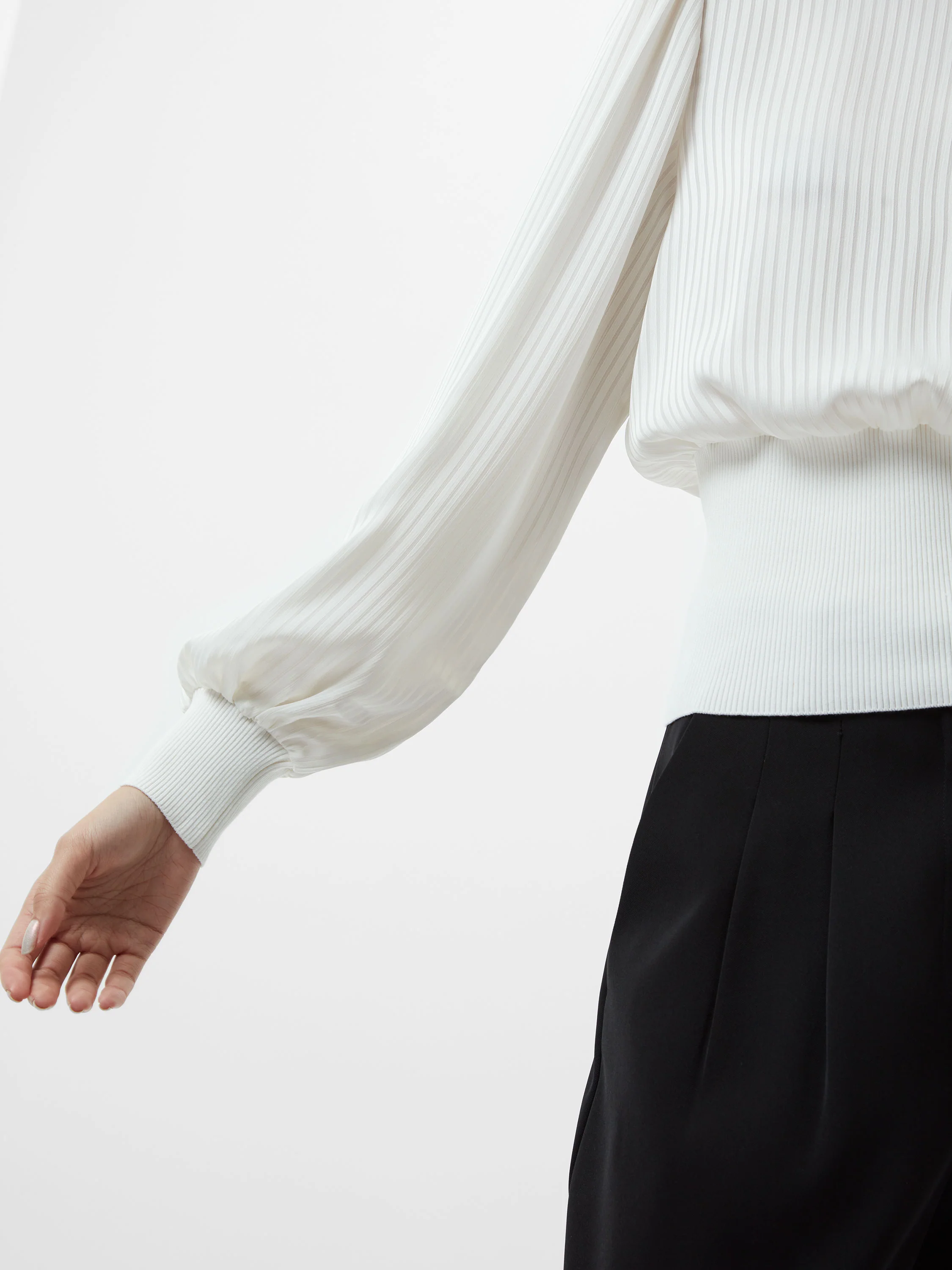 Krista Nevis Slash Neck Top - Image 2
