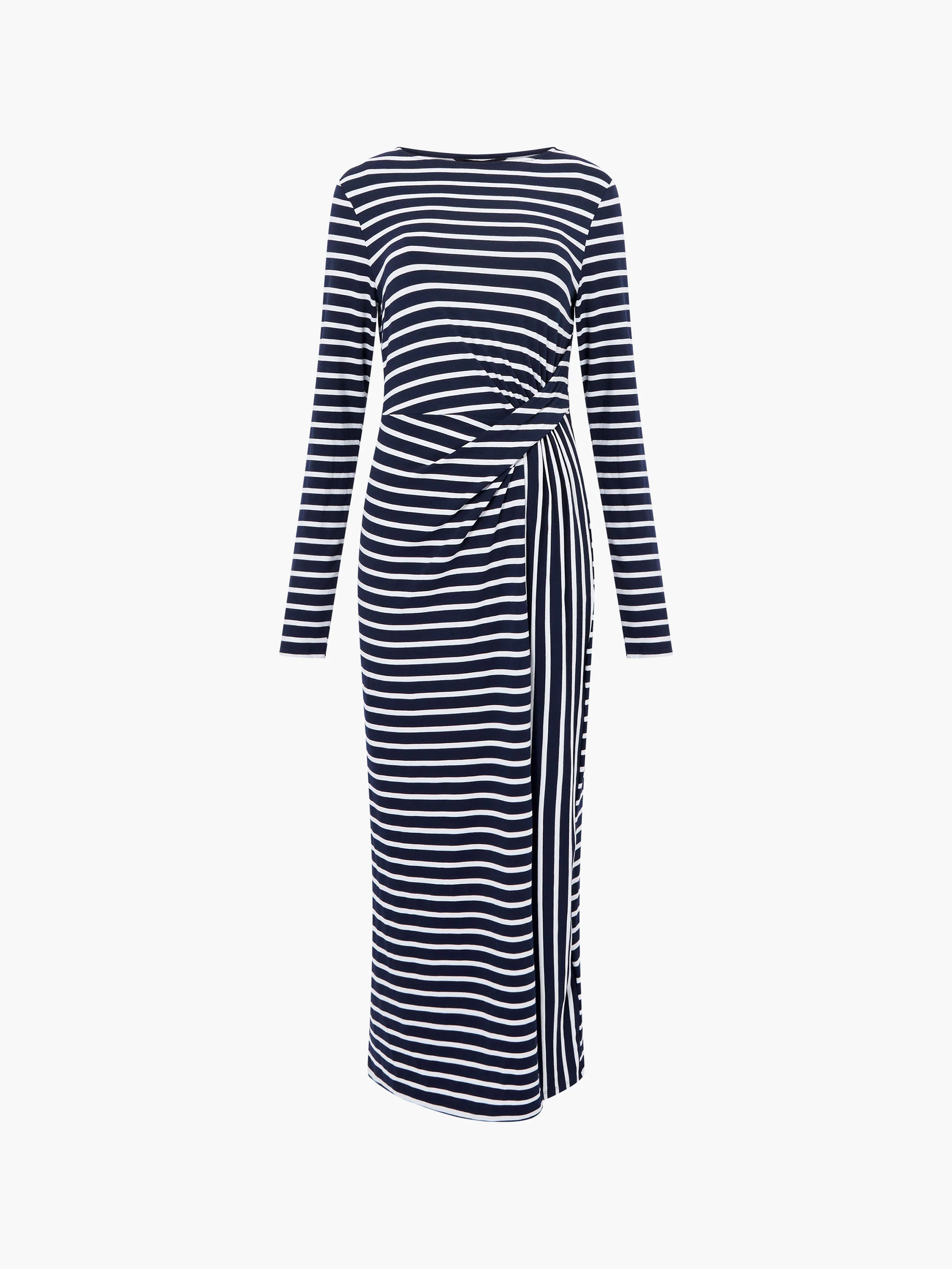 Kyra Jersey Striped Midaxi Dress - Image 5