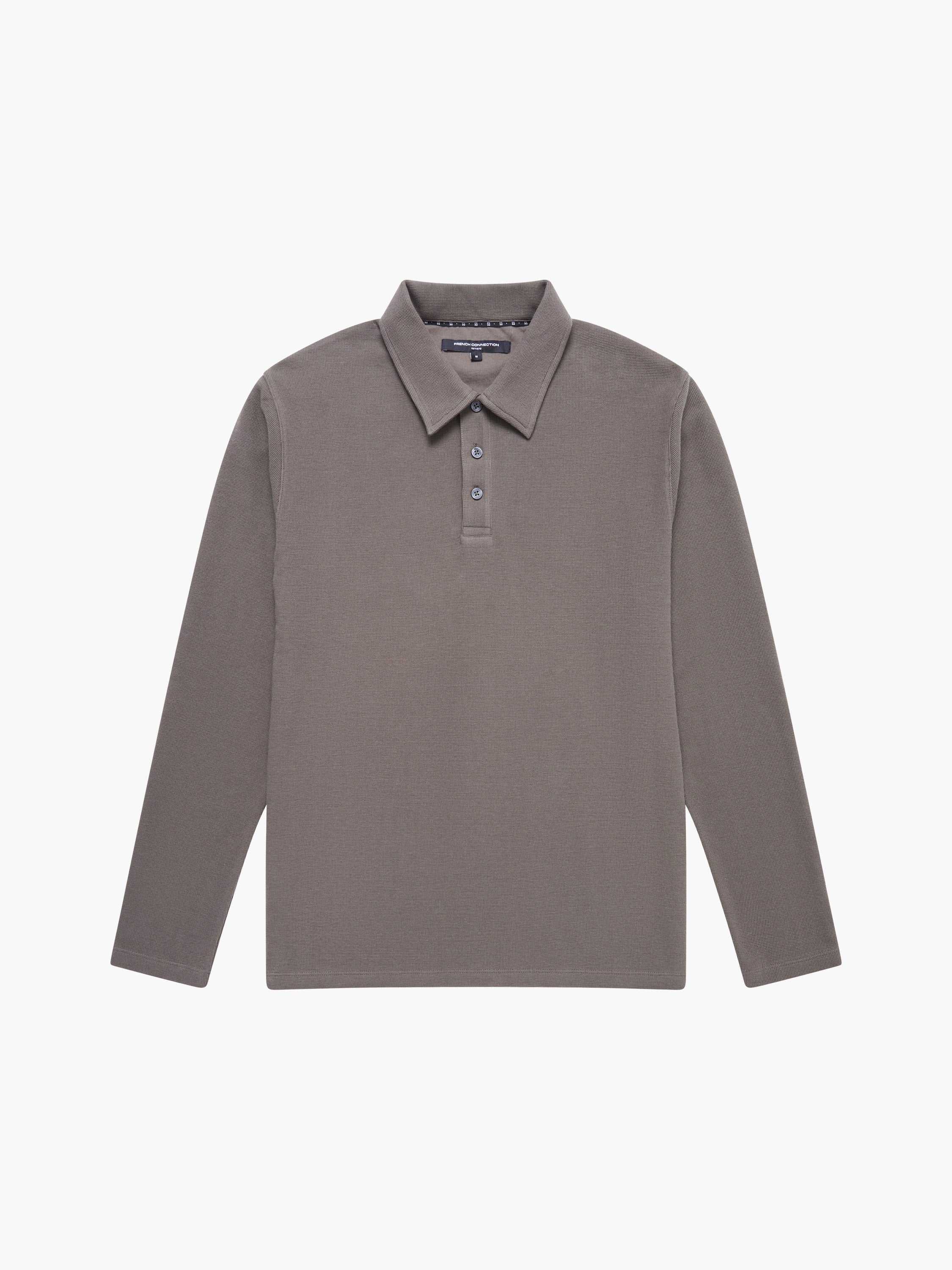 Long Sleeve Buttoned Polo Shirt - Image 6