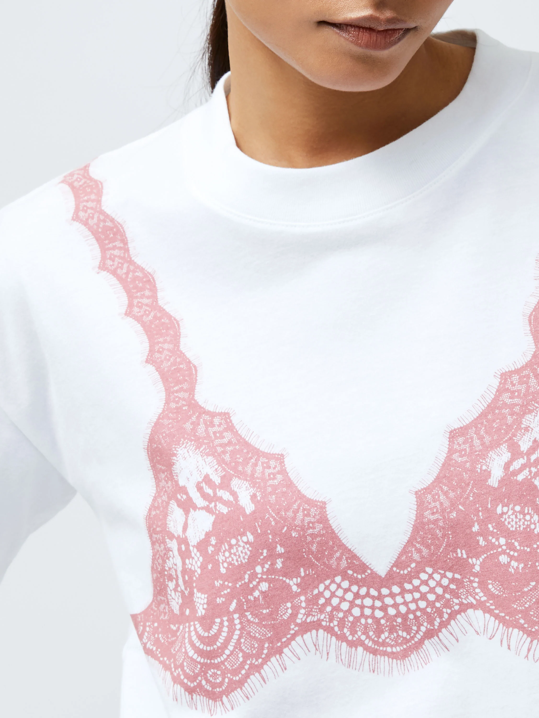 Lace Bra Graphic T-Shirt - Image 2