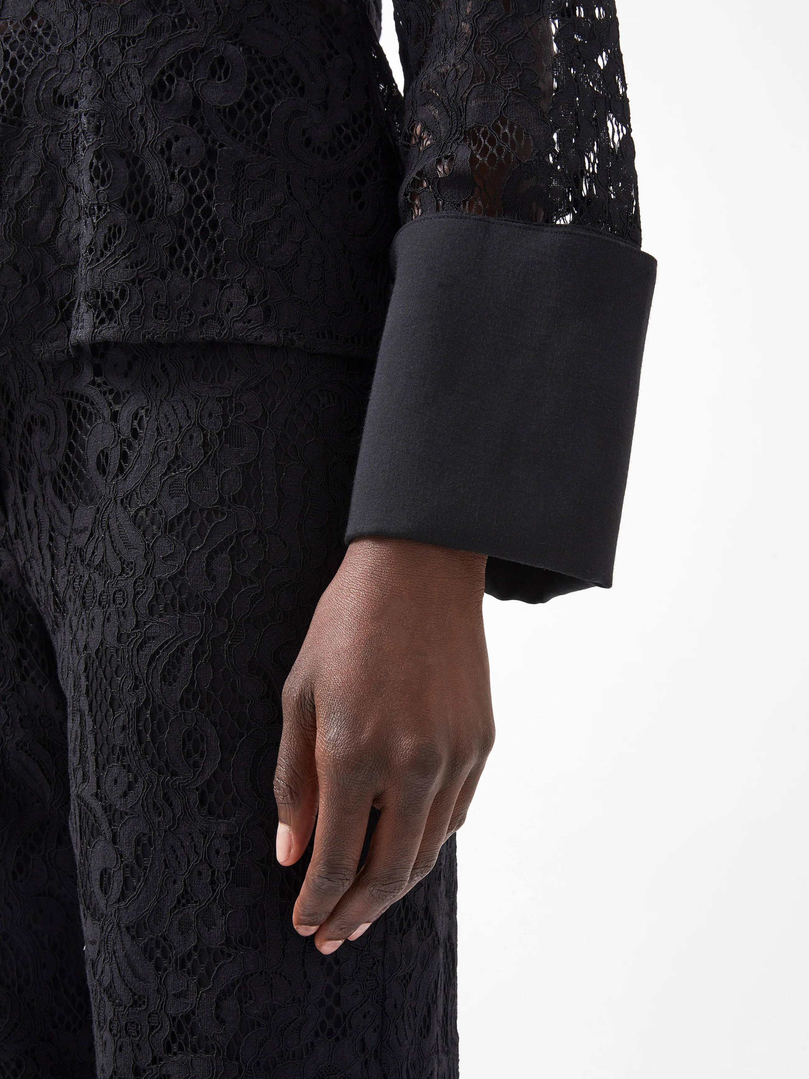 Lace Long Sleeve Shirt - Image 4