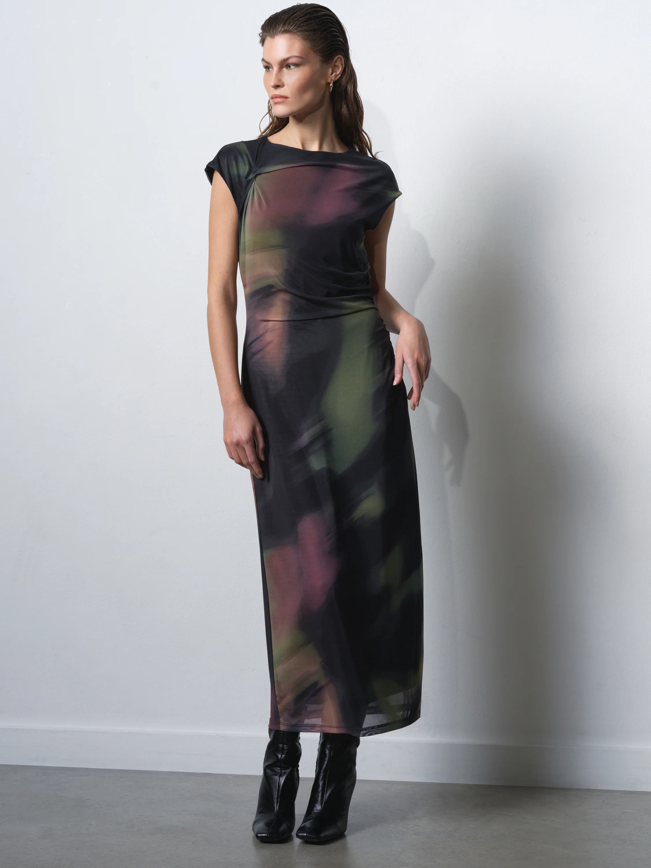 Lara Terissa Mesh Dress - Image 4