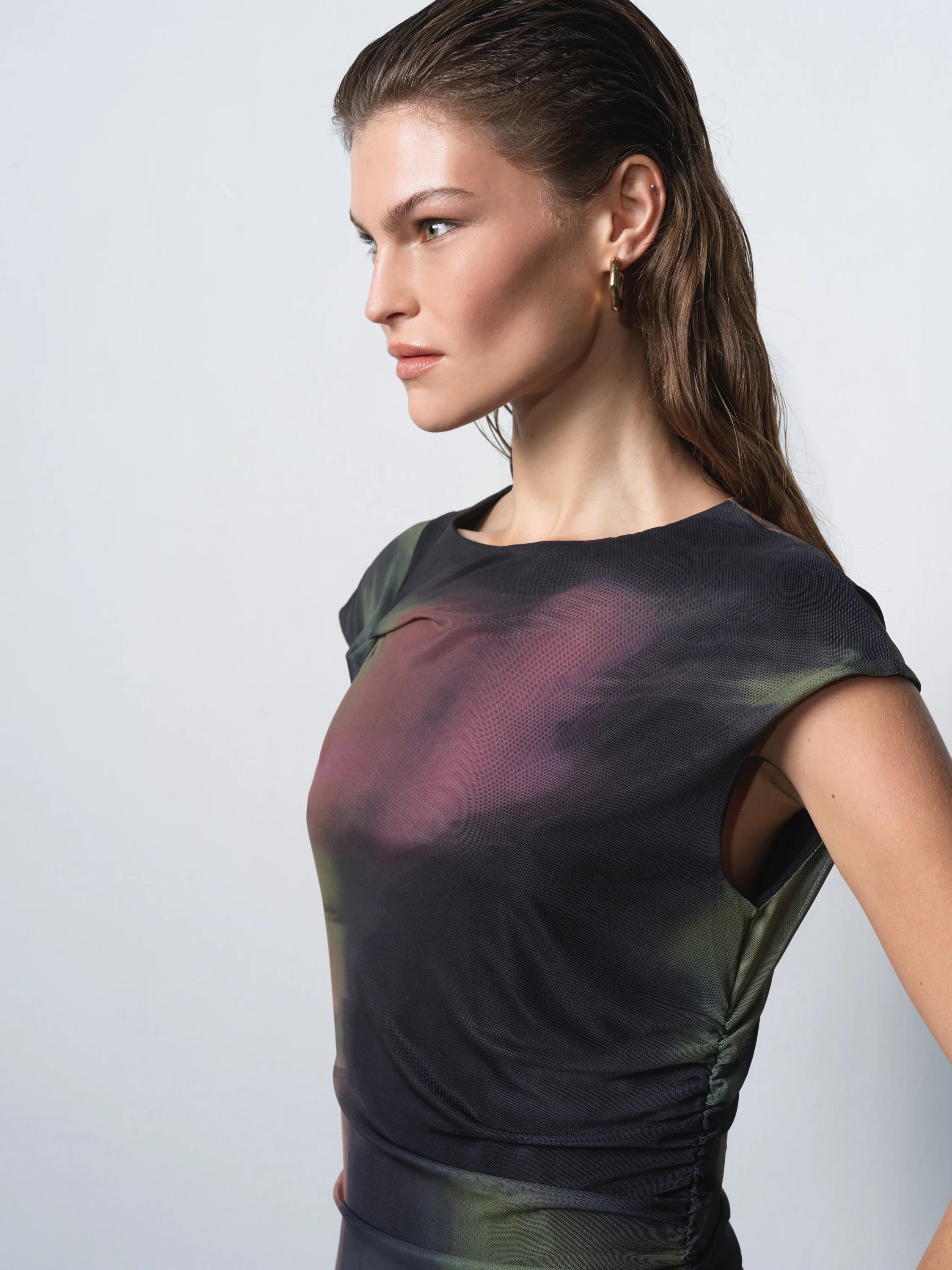 Lara Terissa Mesh Dress - Image 5