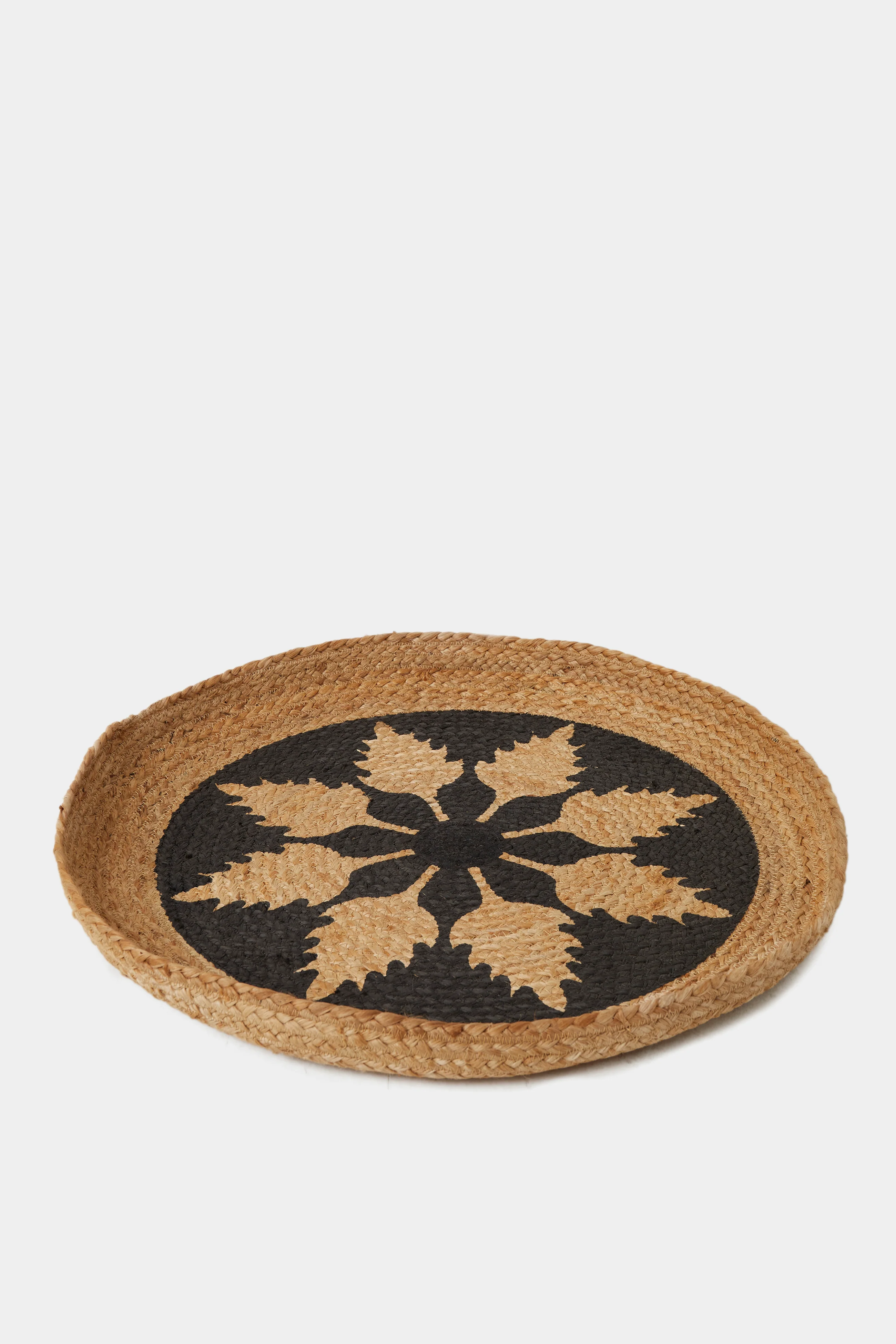 Large Flower Blue Wall Basket - Image 3
