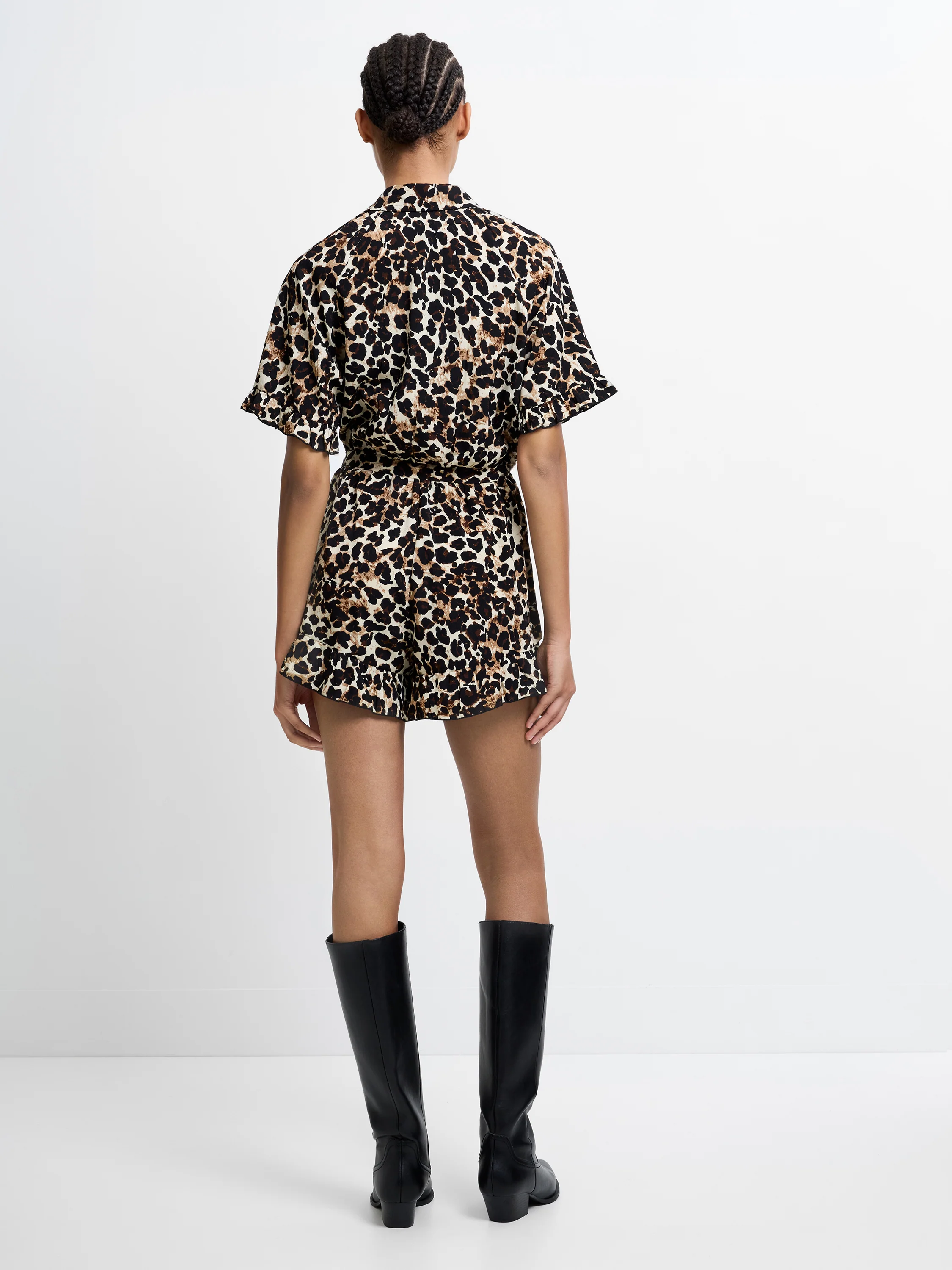 Leopard Print Playsuit - Image 5
