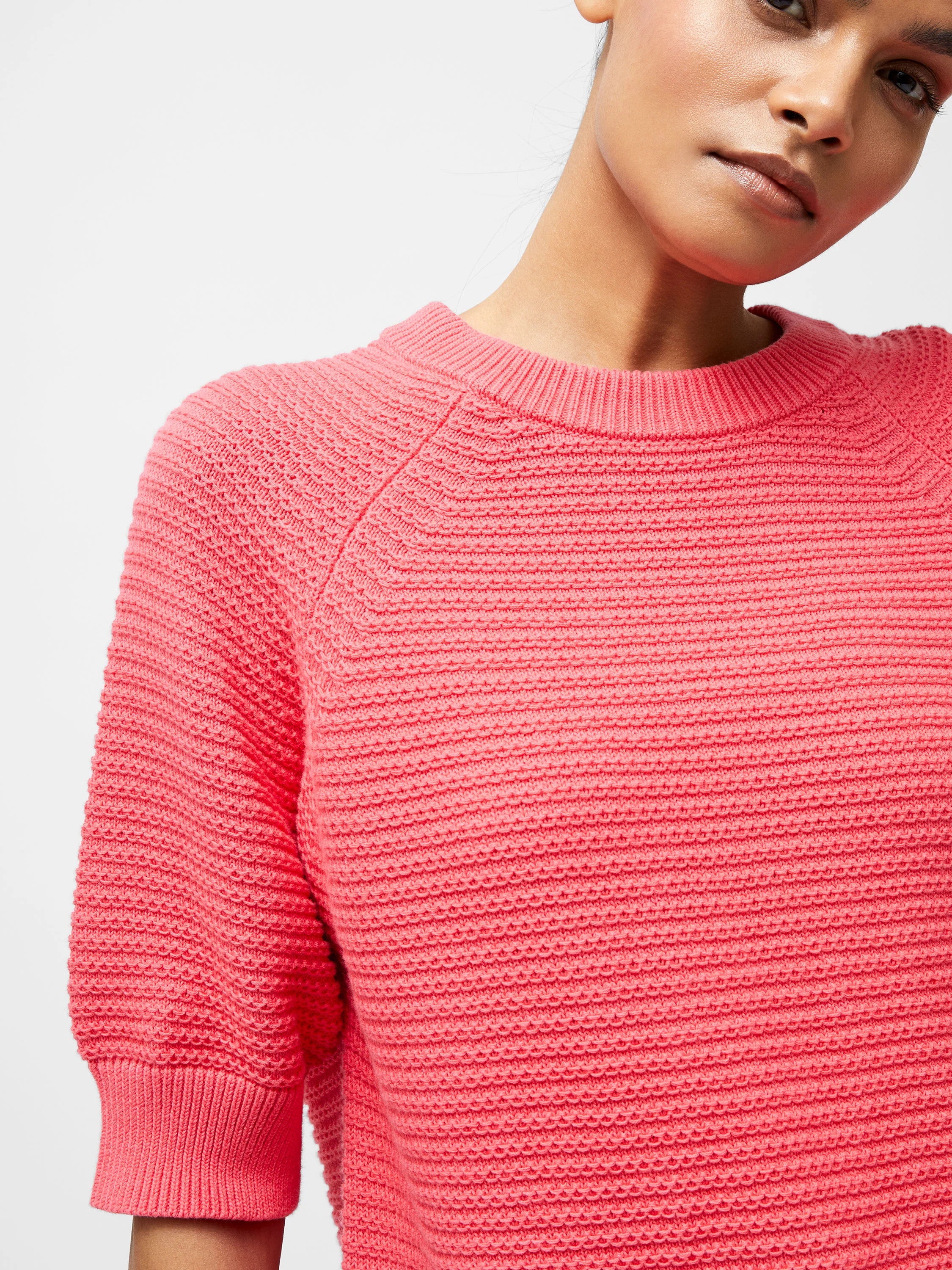 Lily Crew Neck Short Sleeve Jumper - Image 3