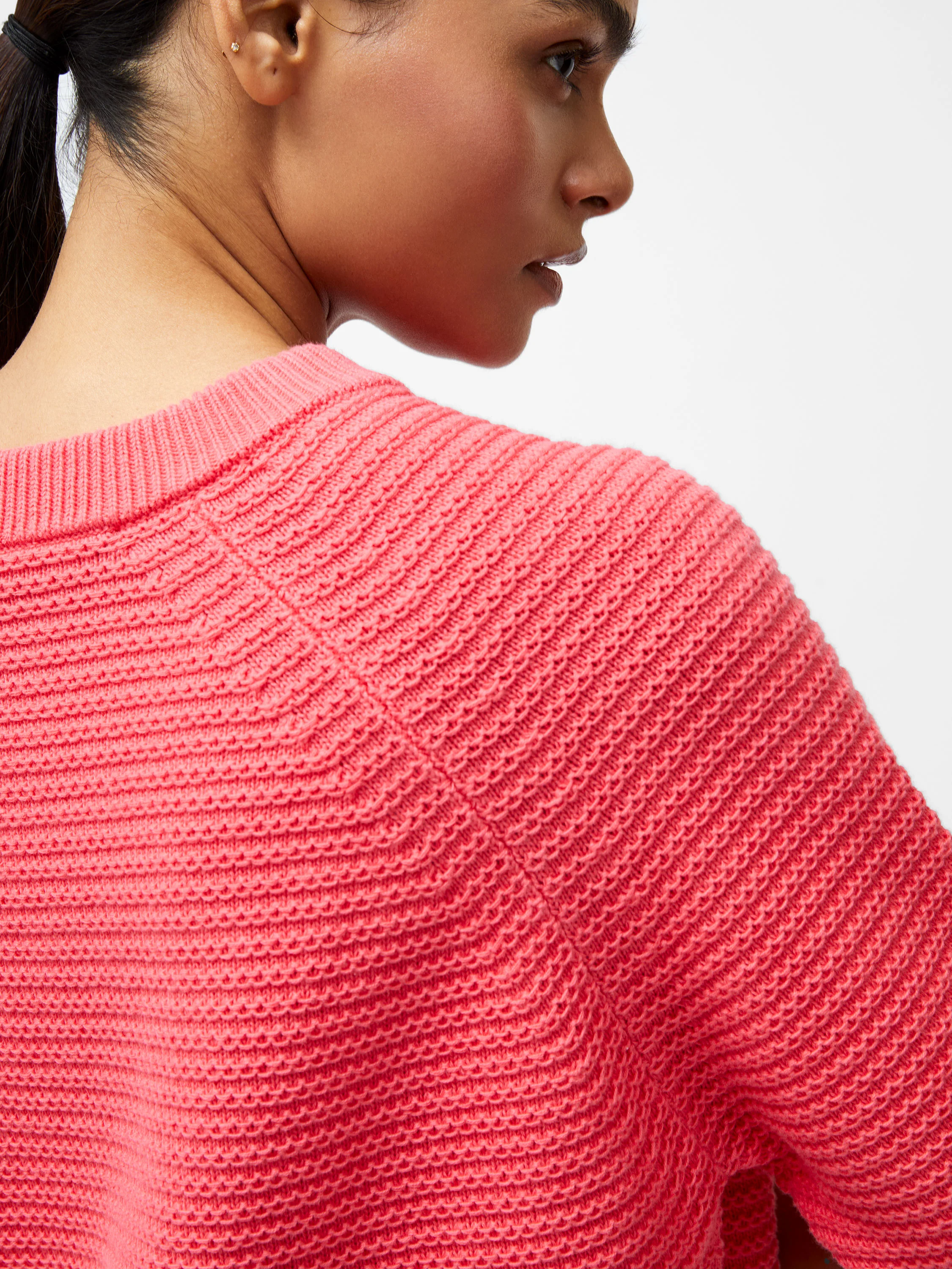 Lily Crew Neck Short Sleeve Jumper - Image 4
